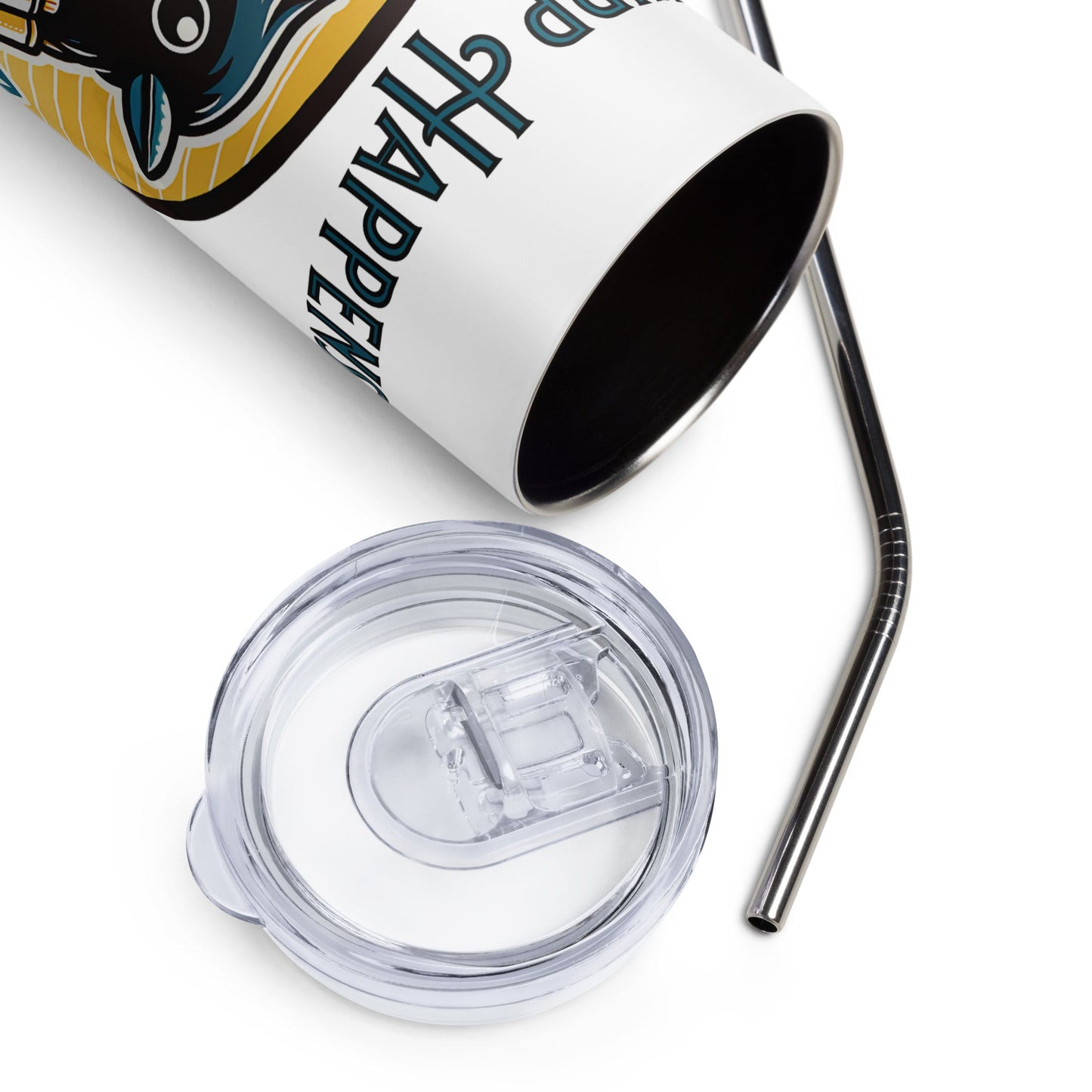 Chirp Happens Stainless Steel Tumbler - Steel Tumbler - Discovery Co.