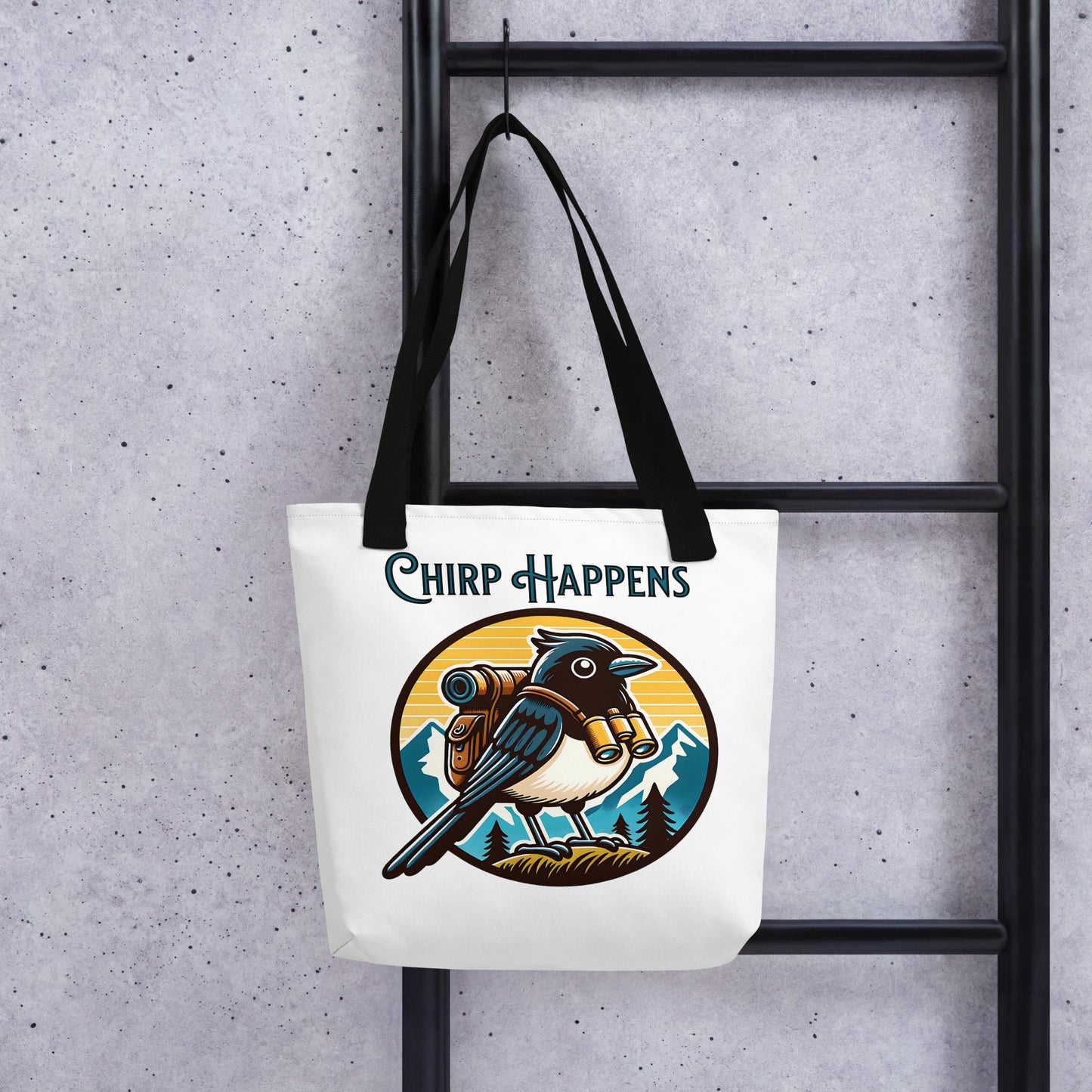 Chirp Happens Tote Bag - Tote Bags - Discovery Co.