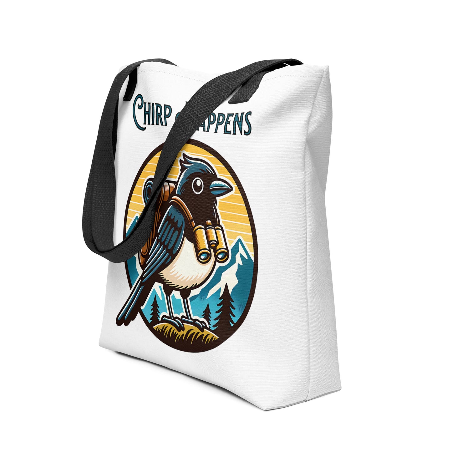Chirp Happens Tote Bag - Tote Bags - Discovery Co.