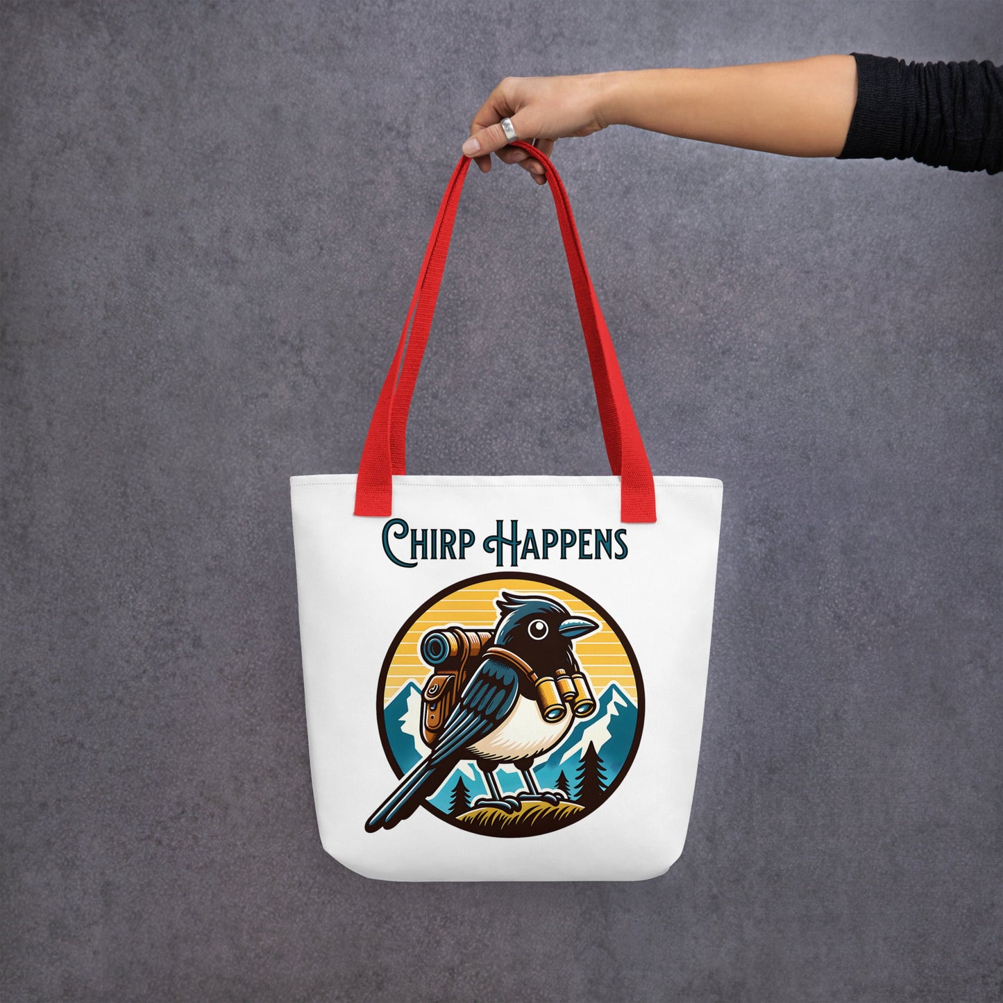 Chirp Happens Tote Bag - Tote Bags - Discovery Co.