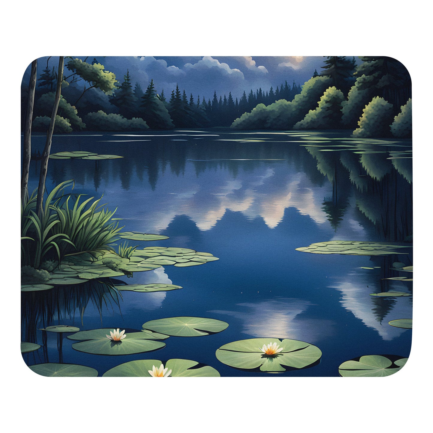 Clouds On The Lake Mouse Pad - Mouse Pads - Discovery Co.