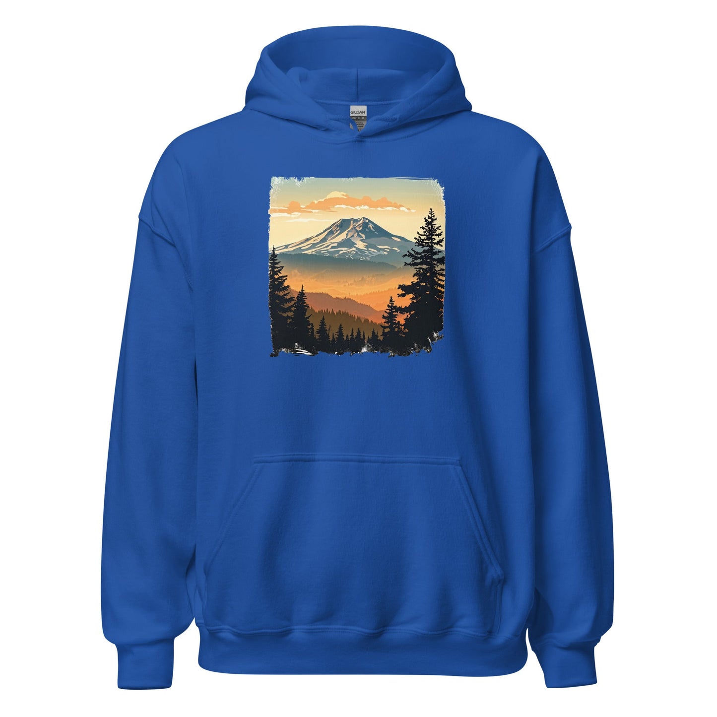 Clouds Over Mountains Men's (Unisex) Hoodie - Hoodies - Discovery Co.