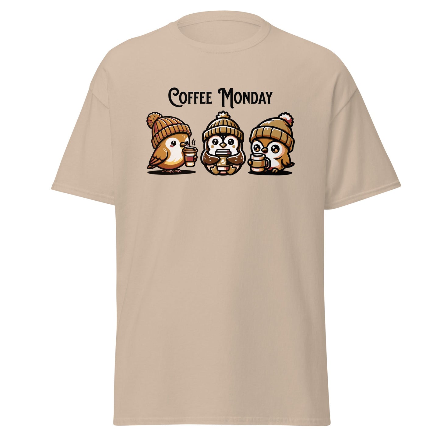 Coffee Monday (Brown) Women's (Unisex) Classic Tee - Women's Shirts - Discovery Co.