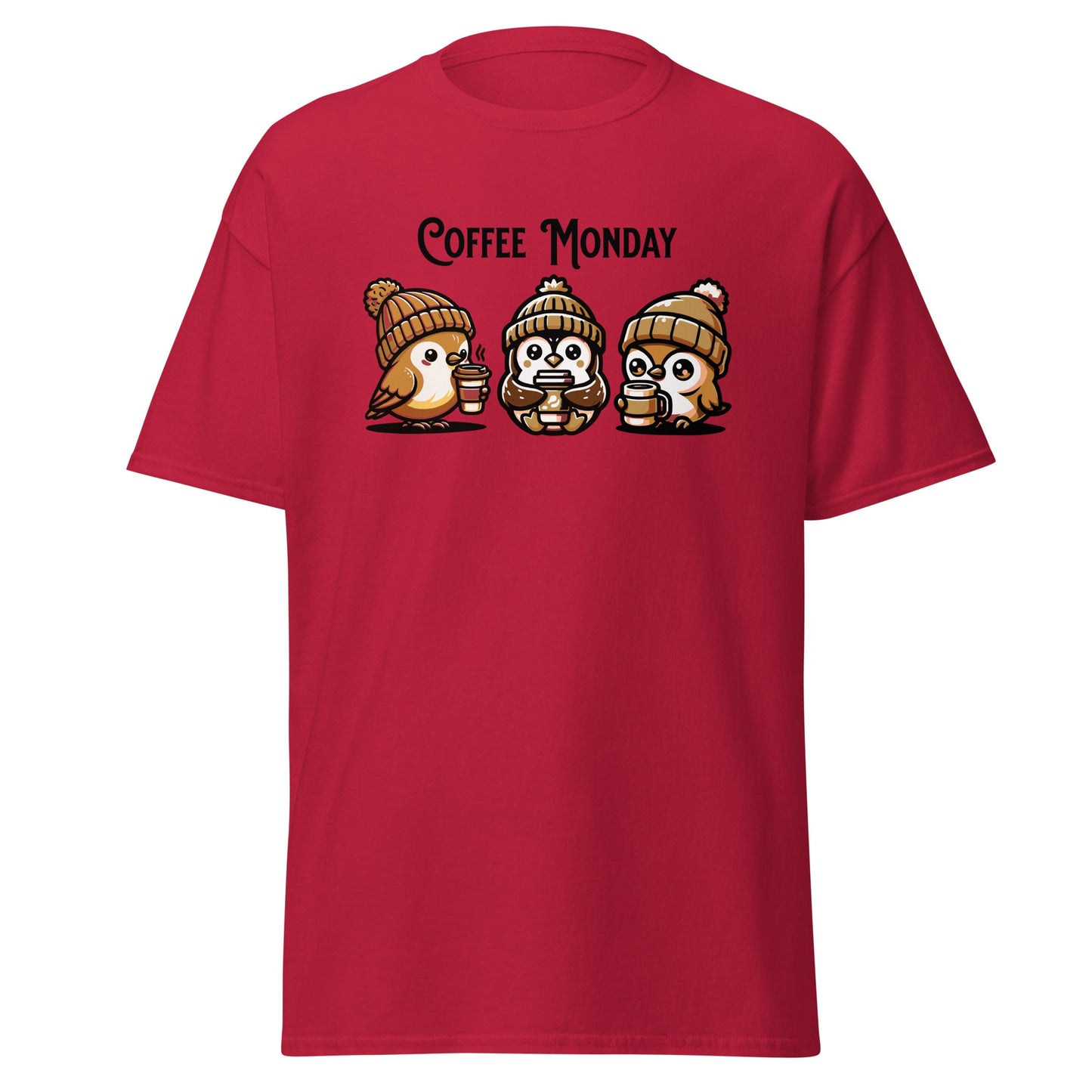 Coffee Monday (Brown) Women's (Unisex) Classic Tee - Women's Shirts - Discovery Co.