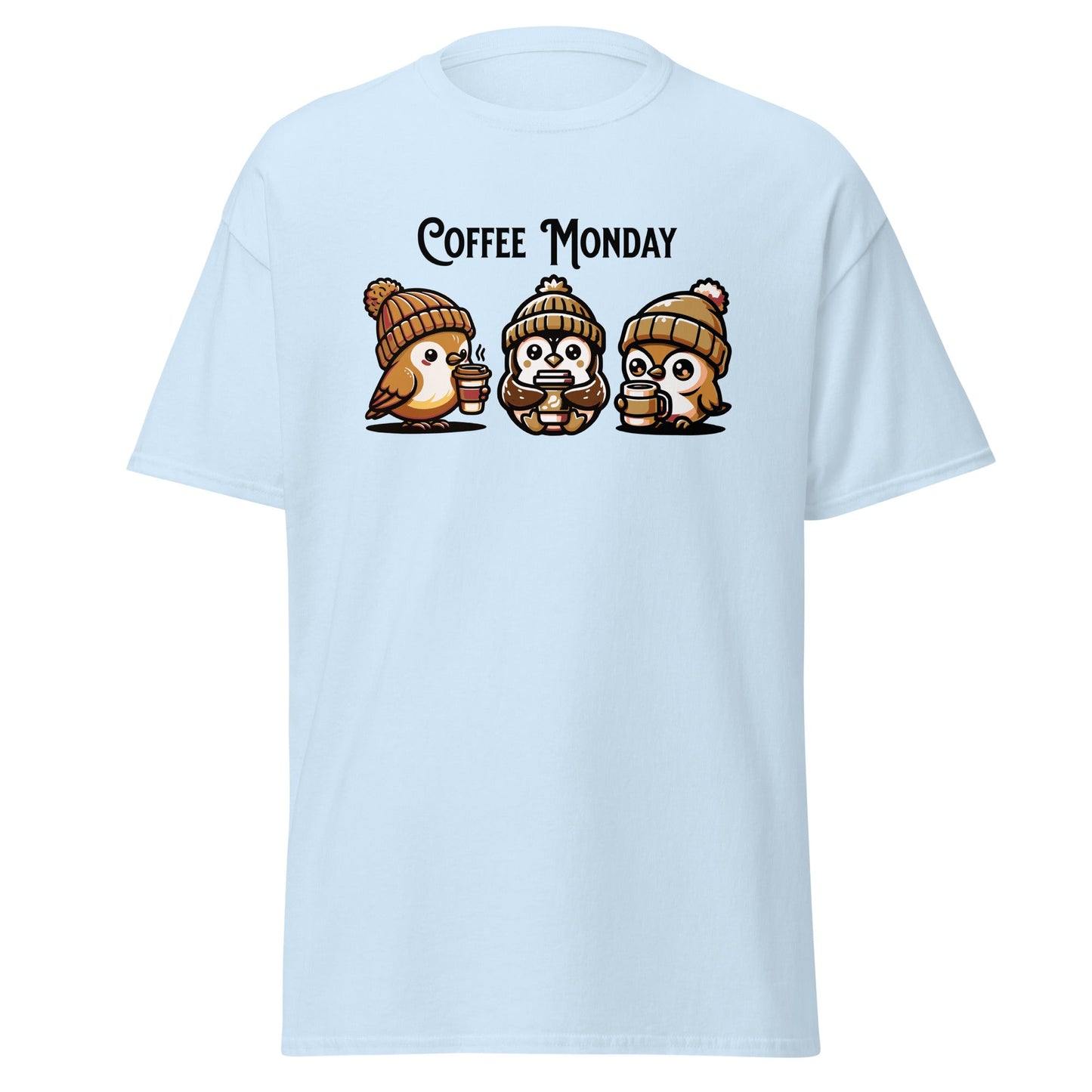 Coffee Monday (Brown) Women's (Unisex) Classic Tee - Women's Shirts - Discovery Co.