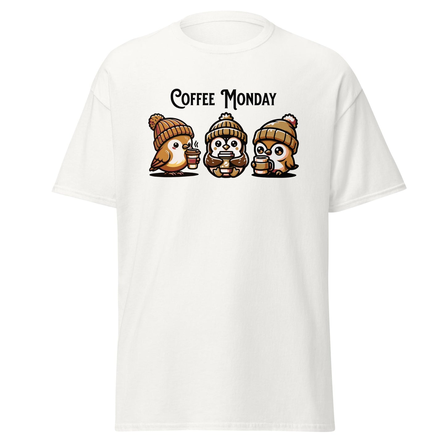 Coffee Monday (Brown) Women's (Unisex) Classic Tee - Women's Shirts - Discovery Co.