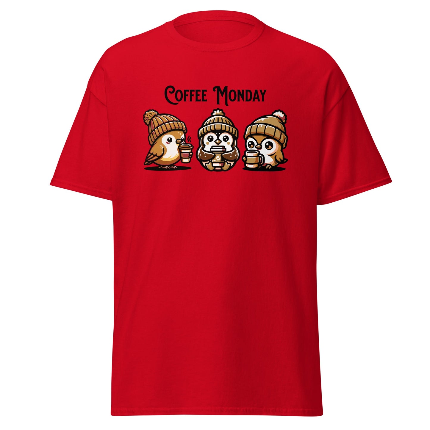 Coffee Monday (Brown) Women's (Unisex) Classic Tee - Women's Shirts - Discovery Co.