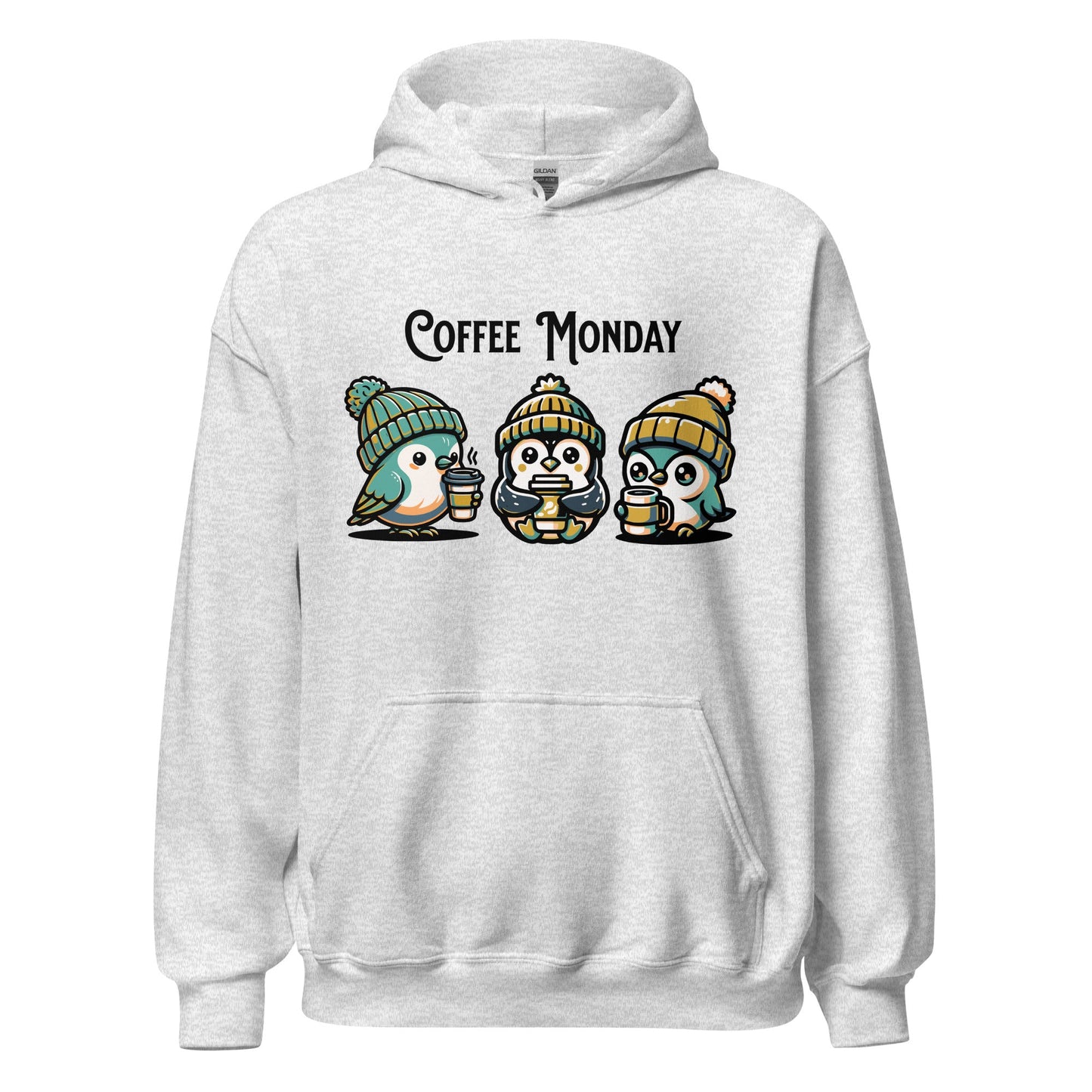 Coffee Monday (Green) Women's (Unisex) Hoodie - Hoodies - Discovery Co.