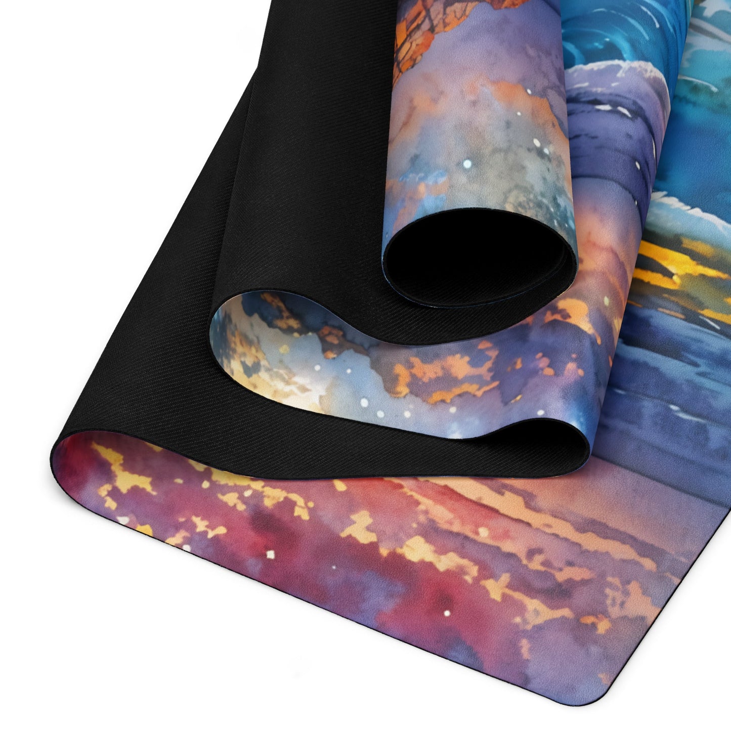 Colorful Beach II Yoga Mat - Yoga Mat - Discovery Co.