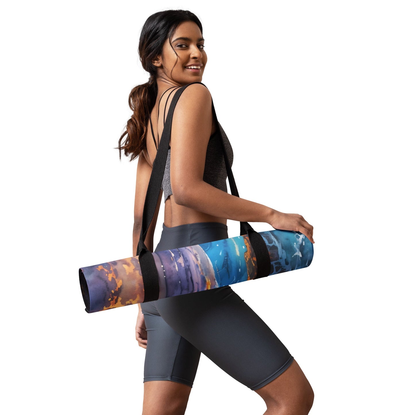Colorful Beach II Yoga Mat - Yoga Mat - Discovery Co.