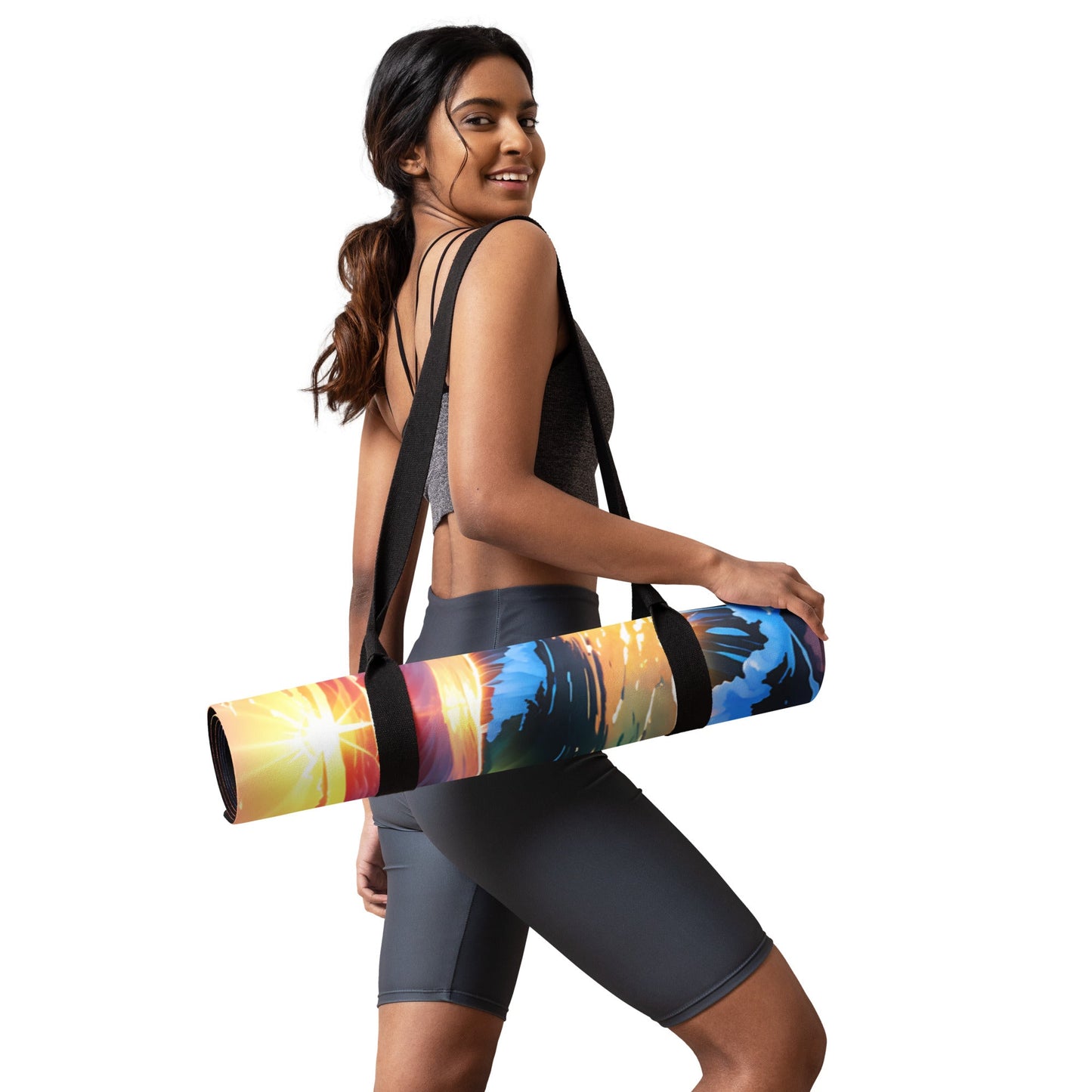 Colorful Sunset Yoga Mat - Yoga Mat - Discovery Co.