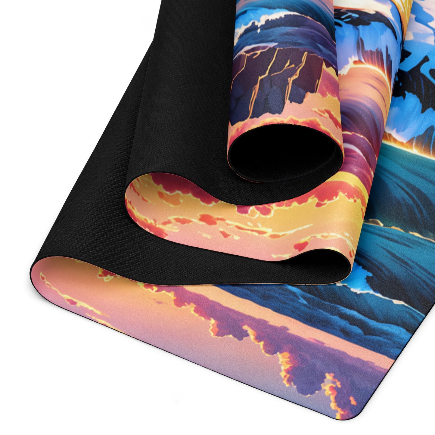 Colorful Sunset Yoga Mat - Yoga Mat - Discovery Co.