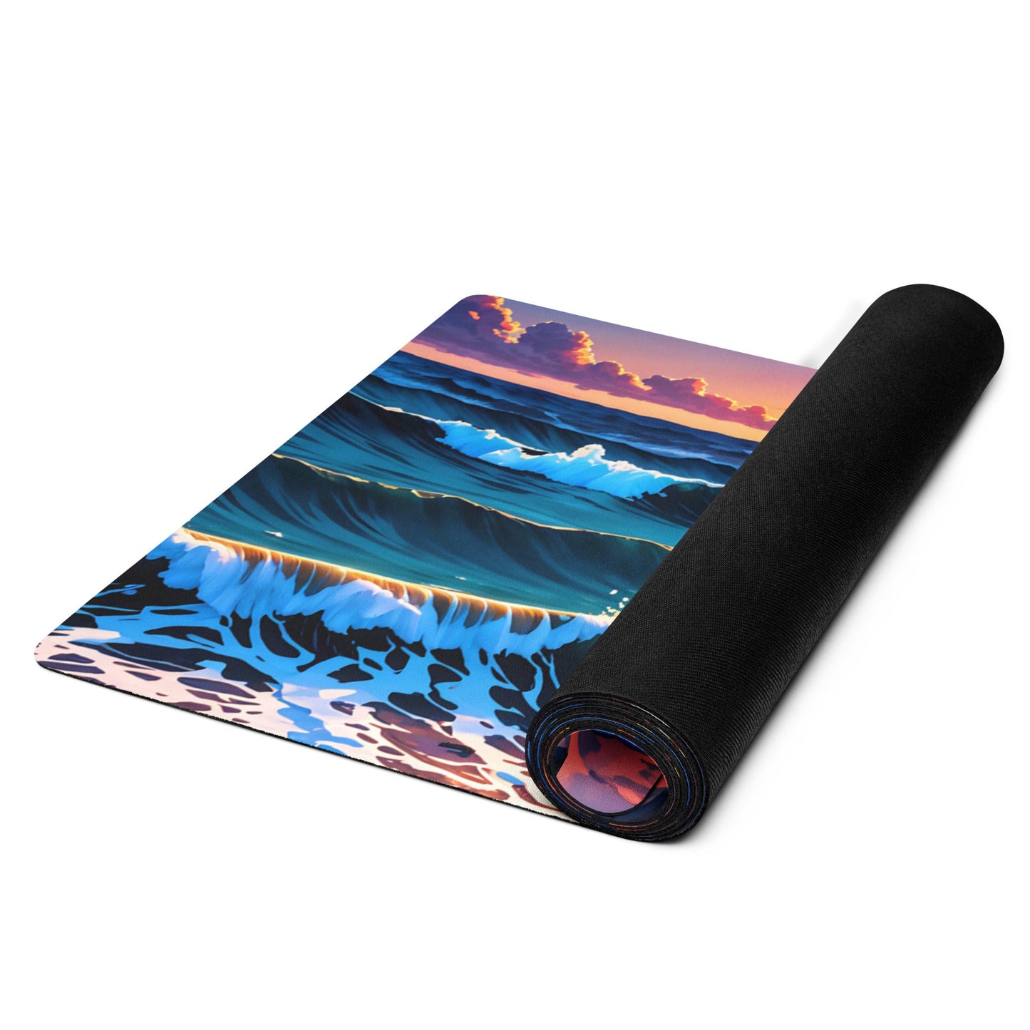 Colorful Sunset Yoga Mat - Yoga Mat - Discovery Co.