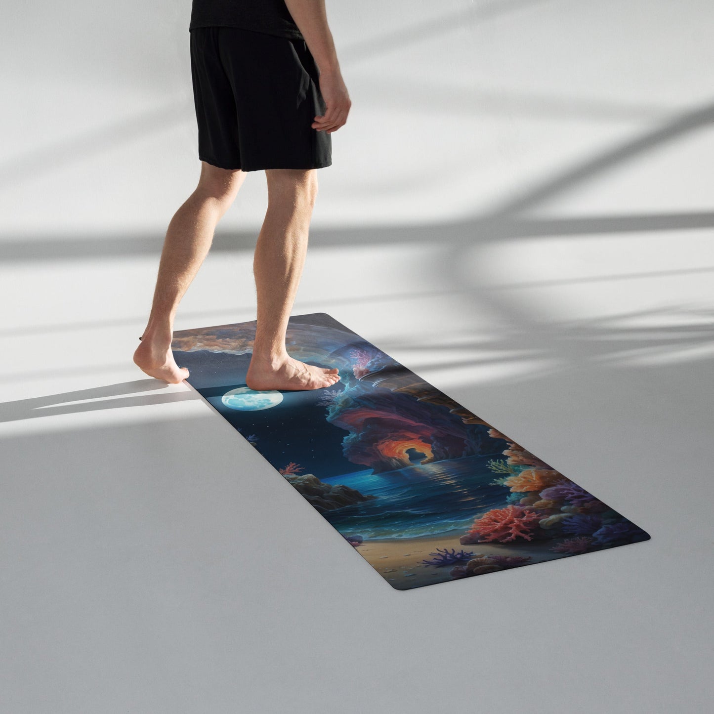 Coral Cave III Yoga Mat - Yoga Mat - Discovery Co.