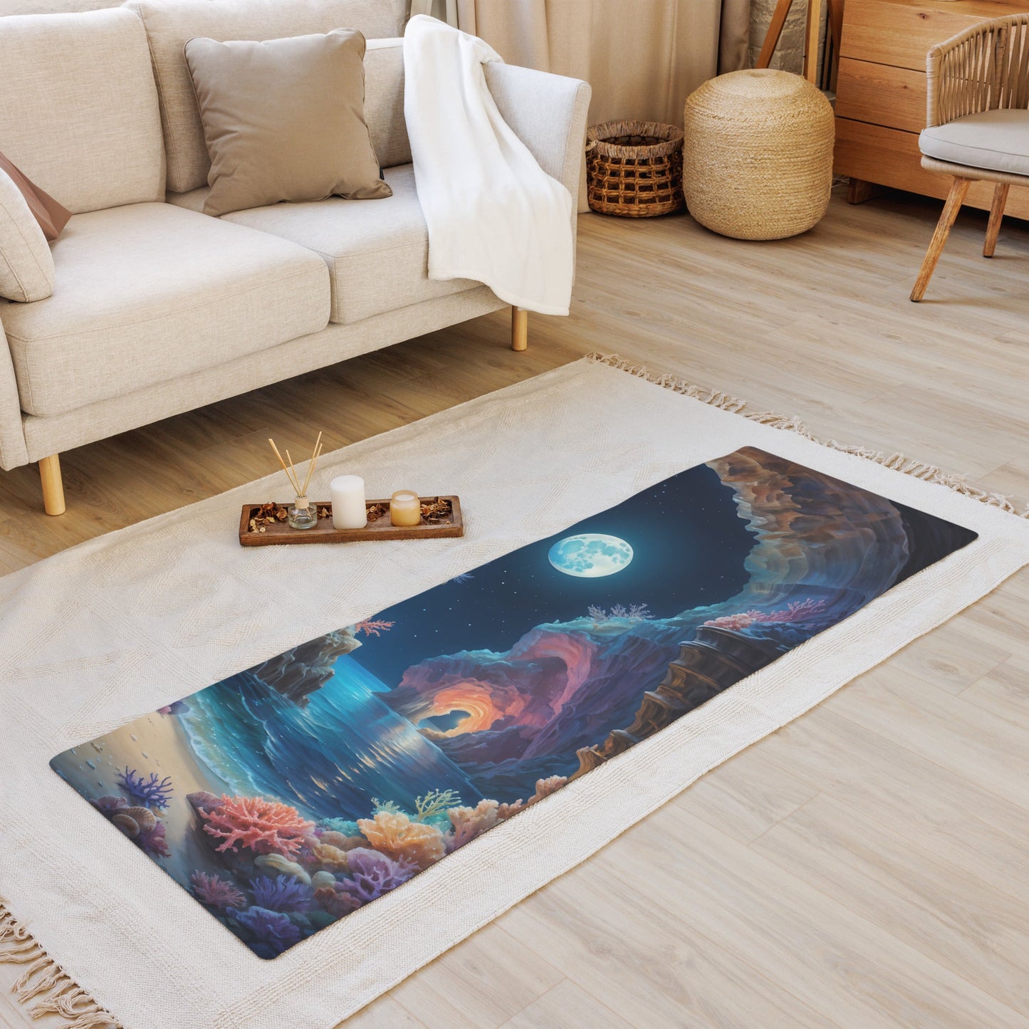 Coral Cave III Yoga Mat - Yoga Mat - Discovery Co.