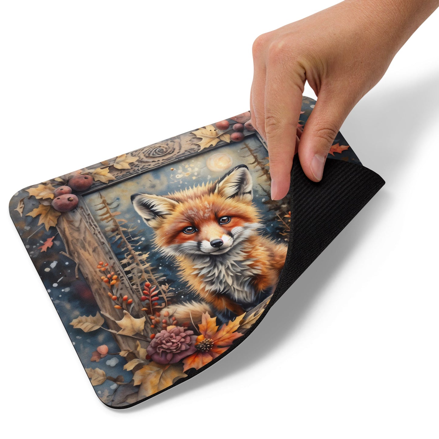 Cute Framed Fox Mouse Pad - Mouse Pads - Discovery Co.