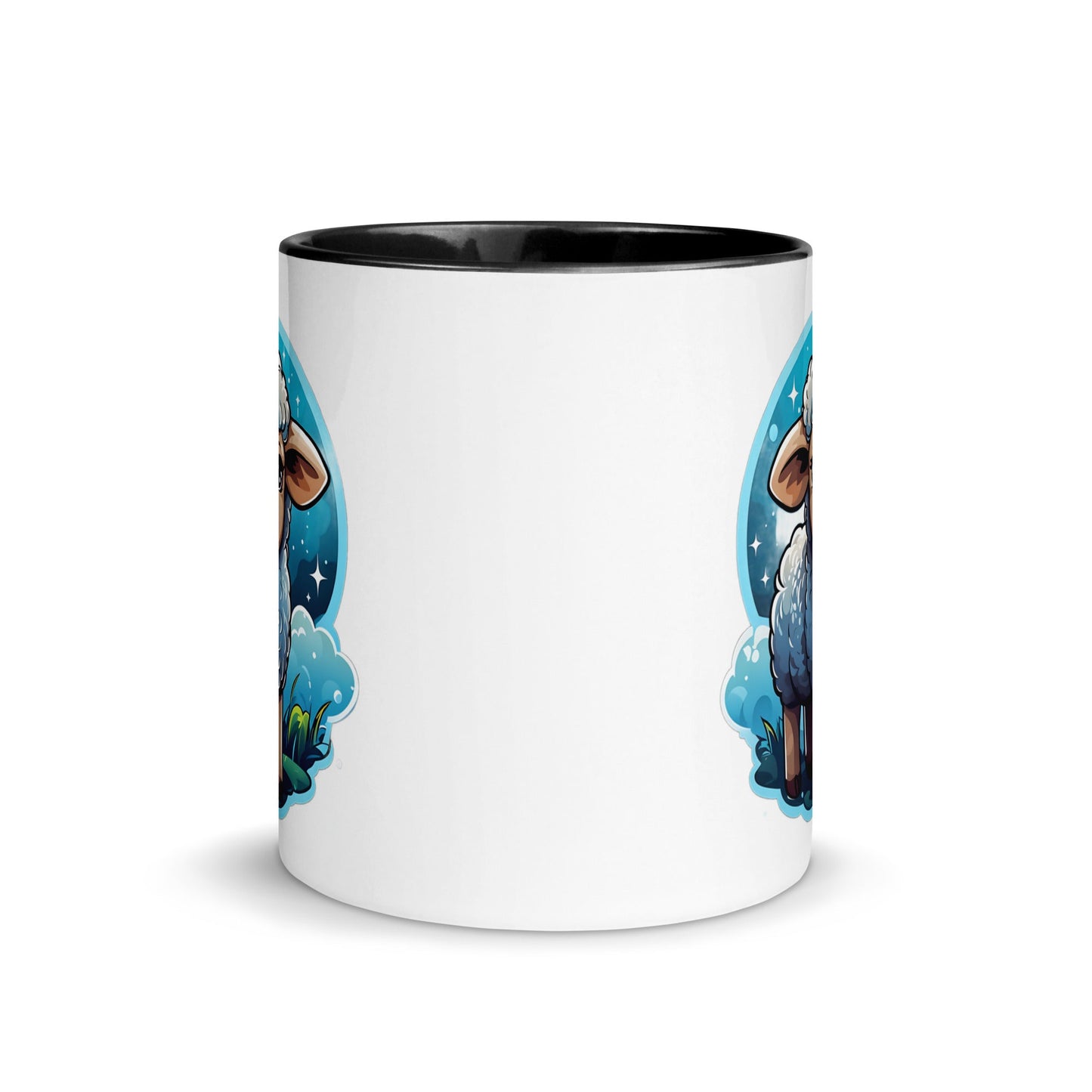 Cute Lamb Mug with Color Inside (11 oz, 15 oz) - Mugs - Discovery Co.