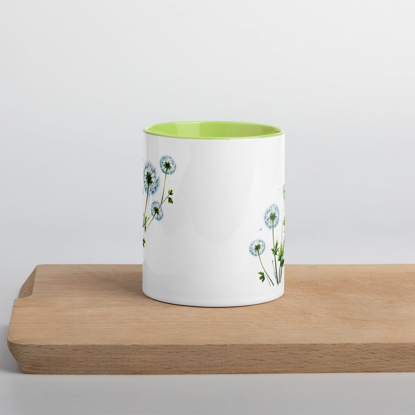 Dandelions Mug With Color Inside (11 oz and 15 oz) - Mugs - Discovery Co.