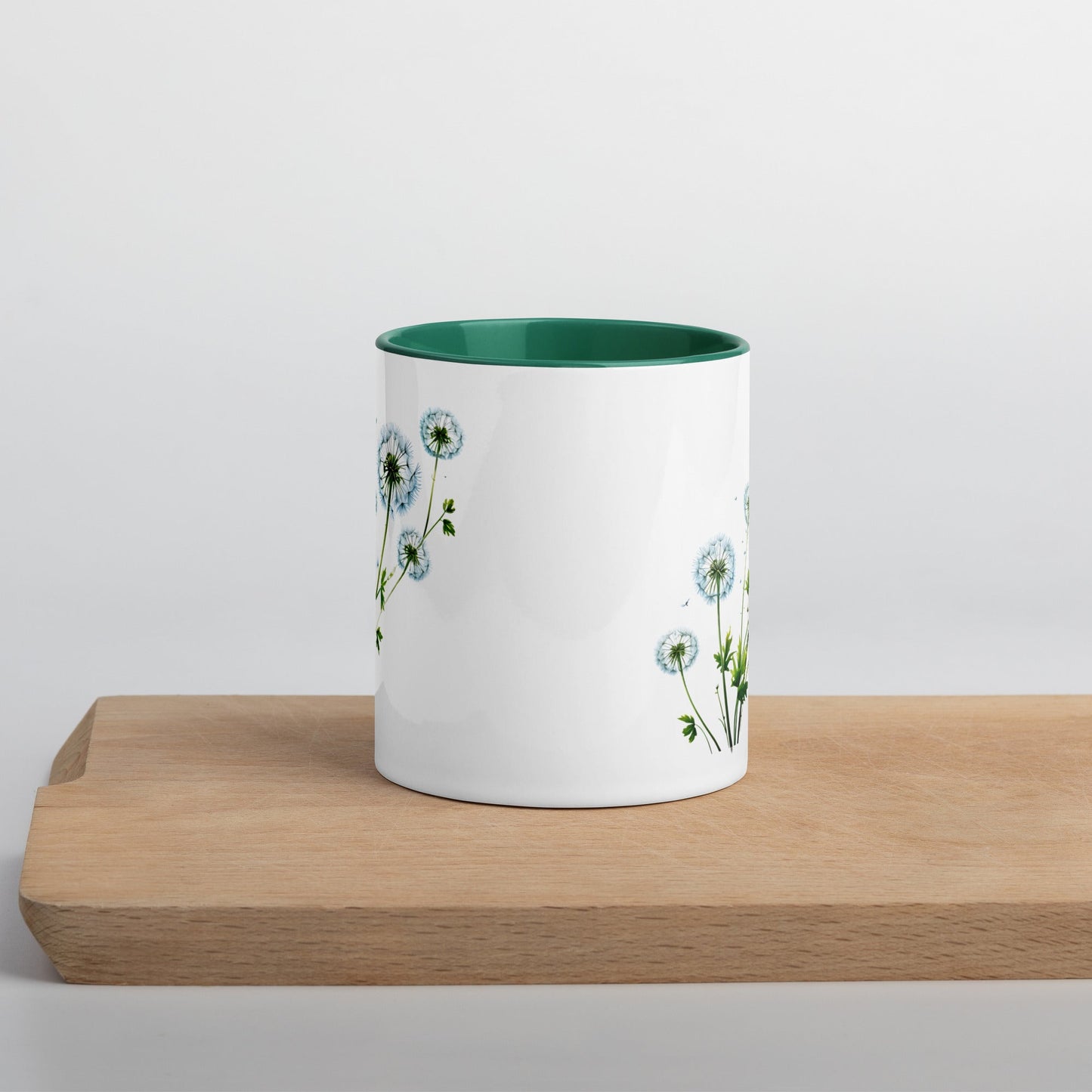 Dandelions Mug With Color Inside (11 oz and 15 oz) - Mugs - Discovery Co.