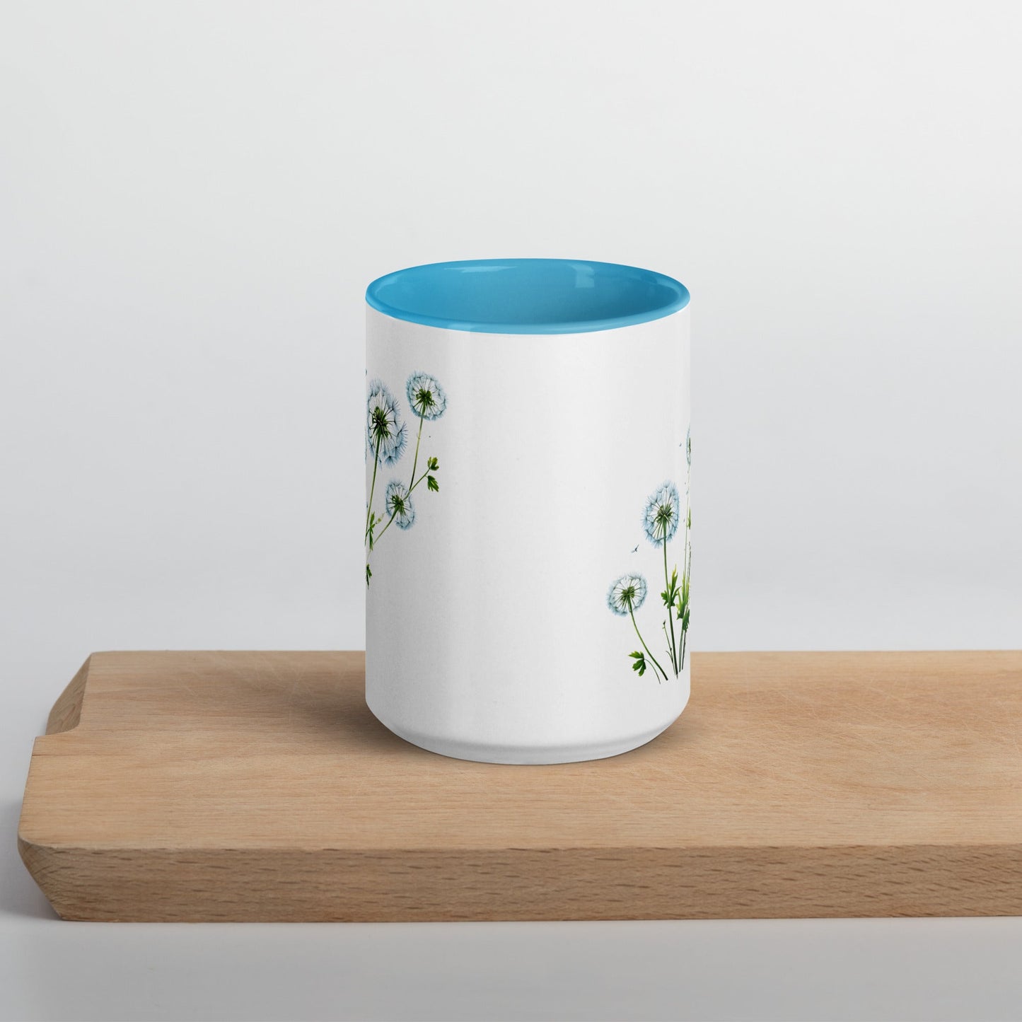 Dandelions Mug With Color Inside (11 oz and 15 oz) - Mugs - Discovery Co.