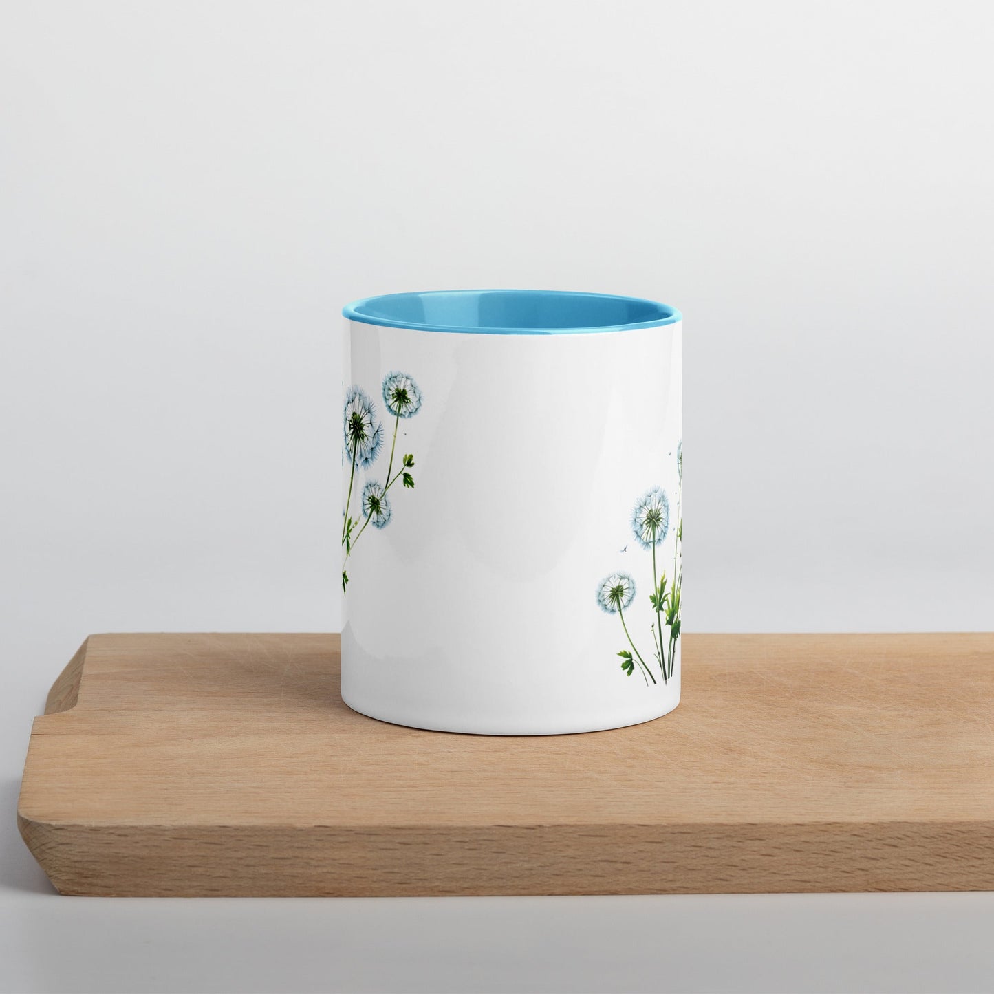 Dandelions Mug With Color Inside (11 oz and 15 oz) - Mugs - Discovery Co.