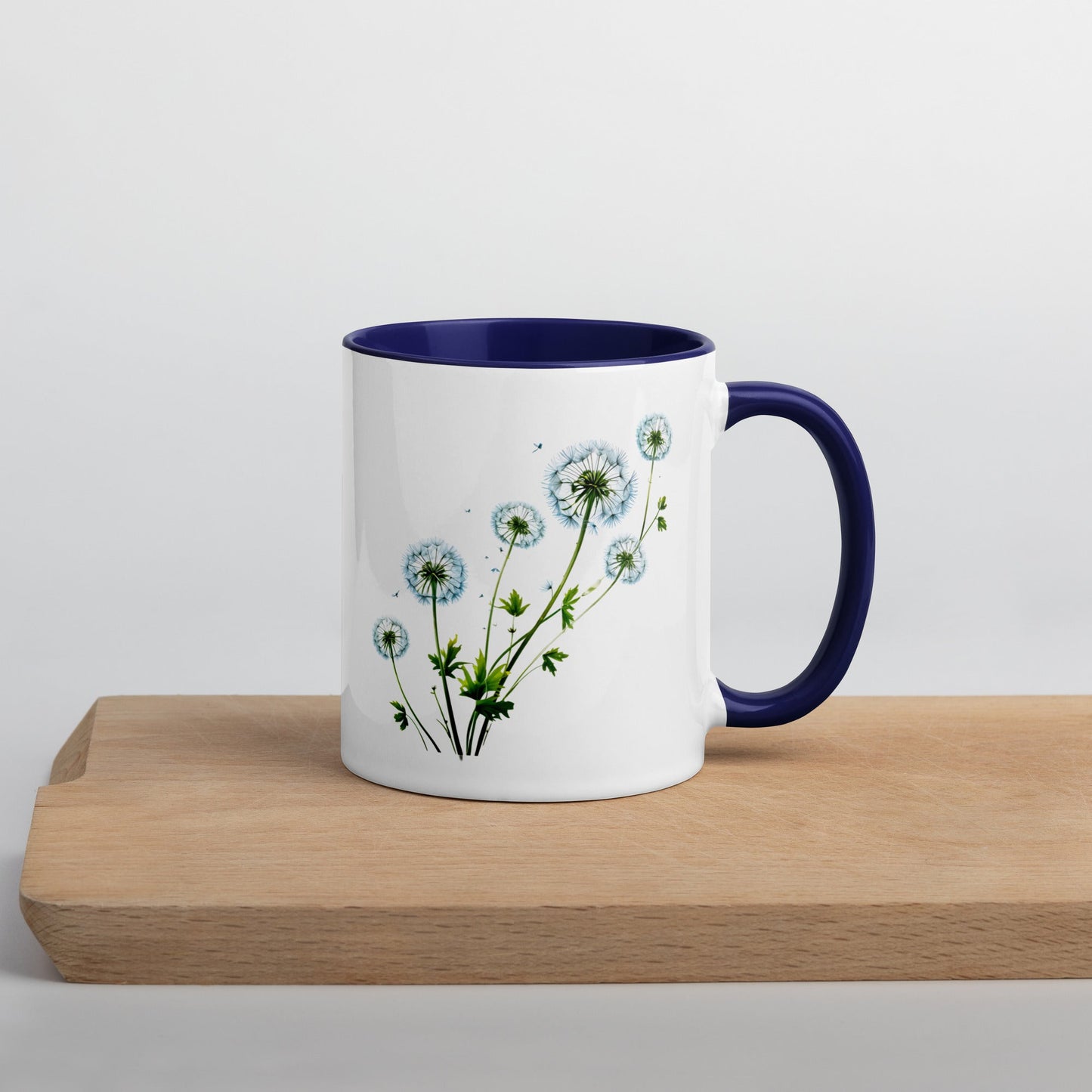 Dandelions Mug With Color Inside (11 oz and 15 oz) - Mugs - Discovery Co.