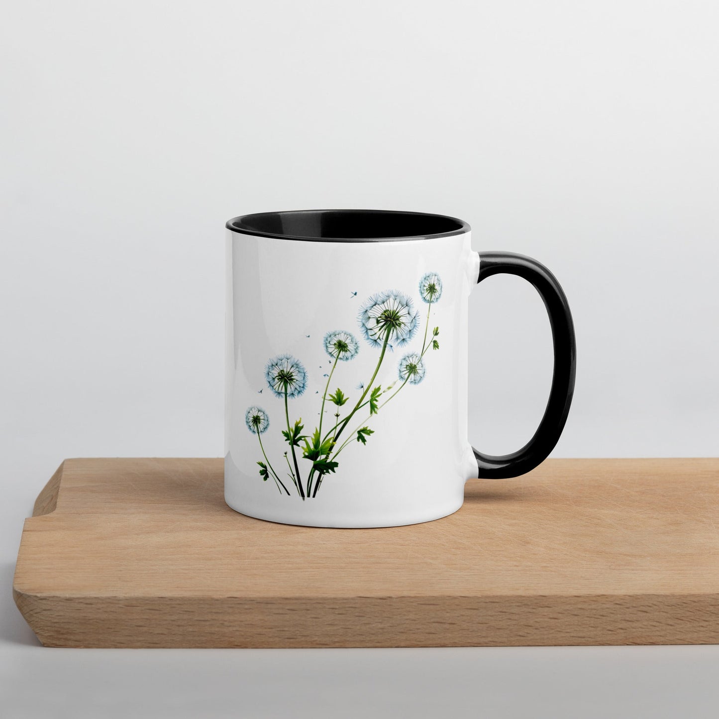 Dandelions Mug With Color Inside (11 oz and 15 oz) - Mugs - Discovery Co.
