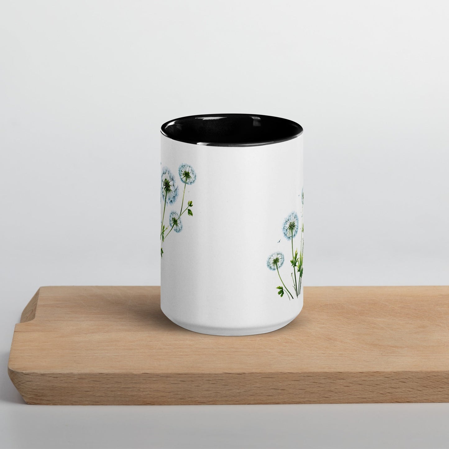 Dandelions Mug With Color Inside (11 oz and 15 oz) - Mugs - Discovery Co.