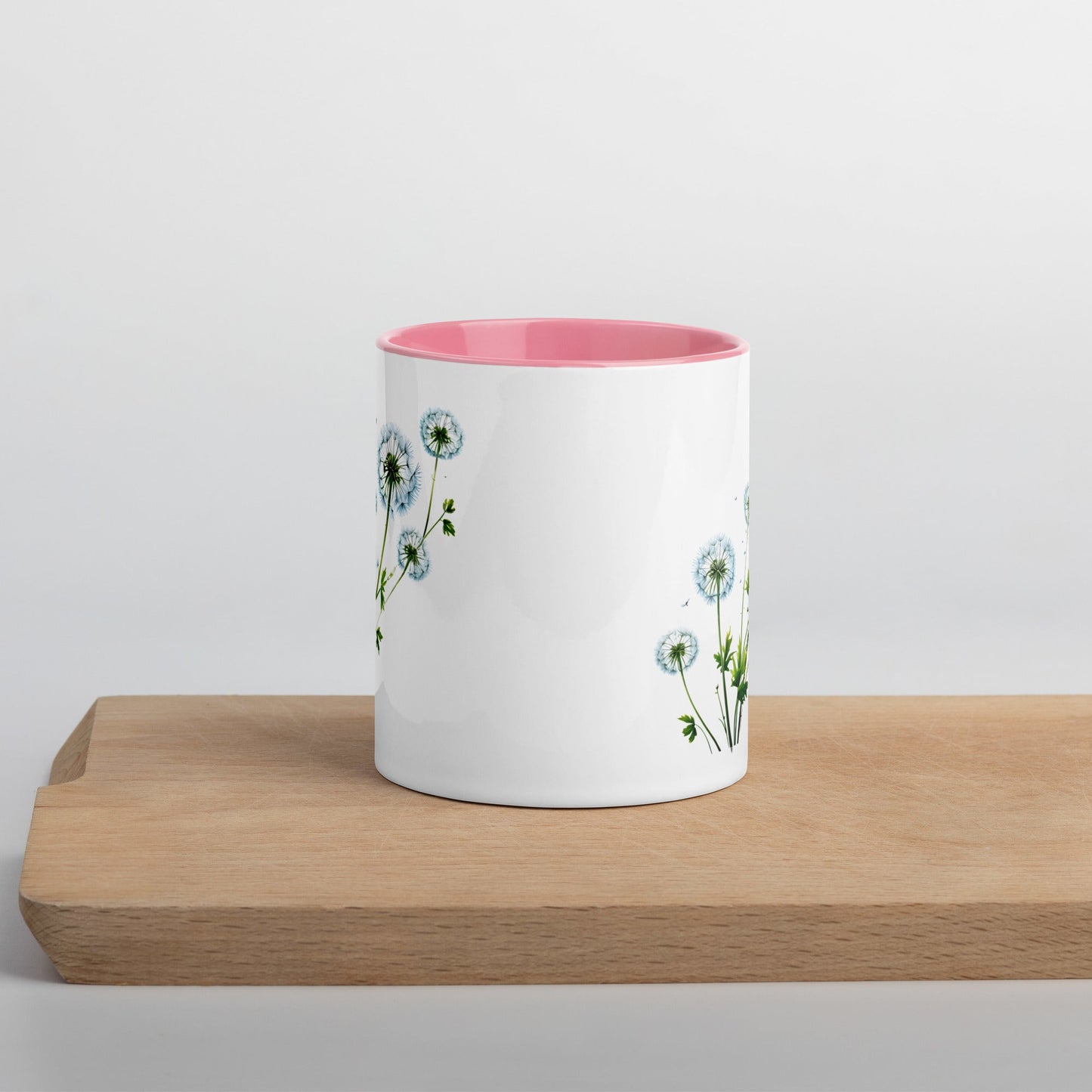 Dandelions Mug With Color Inside (11 oz and 15 oz) - Mugs - Discovery Co.