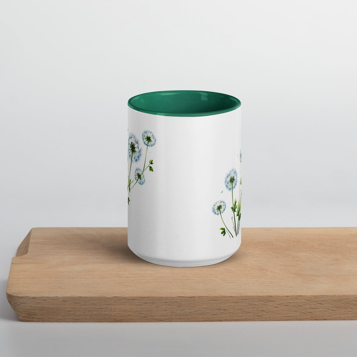 Dandelions Mug With Color Inside (11 oz and 15 oz) - Mugs - Discovery Co.