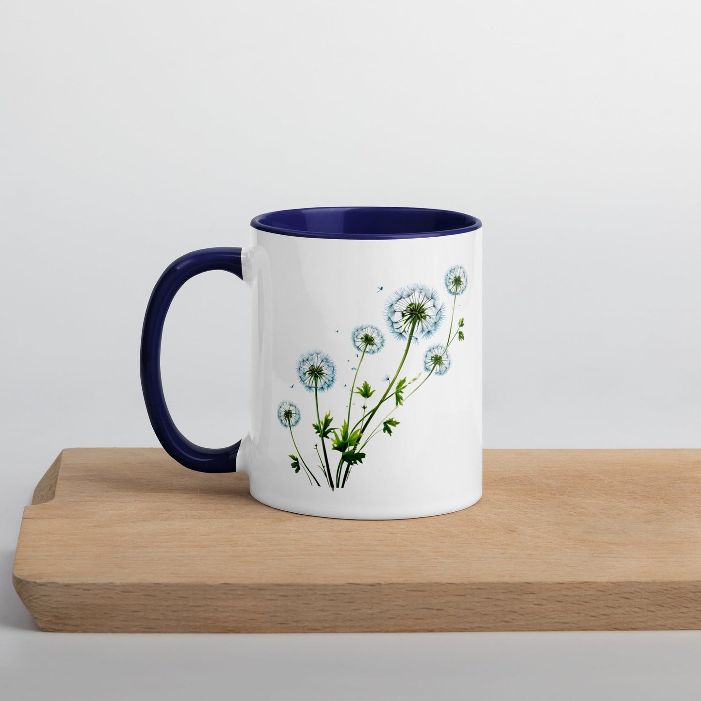 Dandelions Mug With Color Inside (11 oz and 15 oz) - Mugs - Discovery Co.