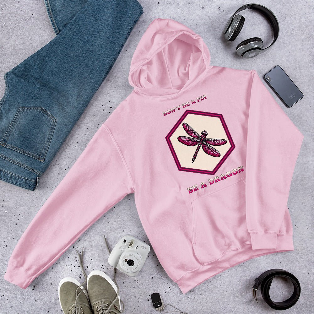 Don't Be A Fly Be A Dragon II Women's (Unisex) Hoodie - Discovery Co.