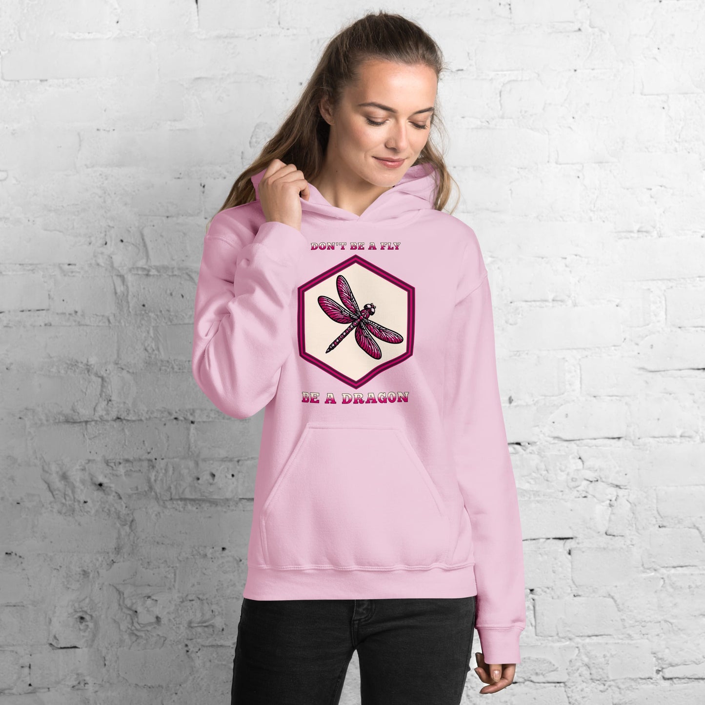 Don't Be A Fly Be A Dragon II Women's (Unisex) Hoodie - Discovery Co.