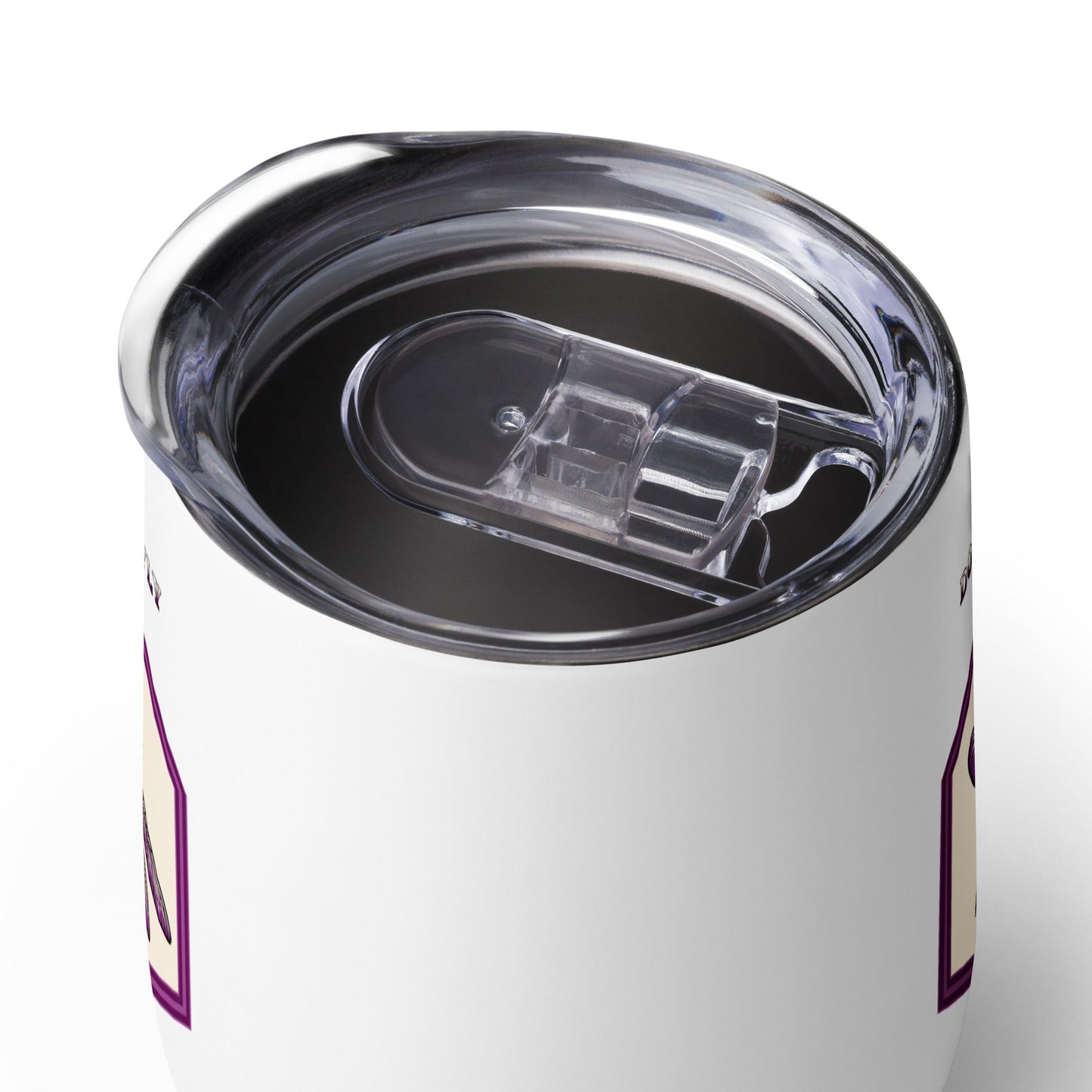 Don't Be A Fly Be A Dragon Stainless Steel Wine Tumbler - Steel Tumbler - Discovery Co.