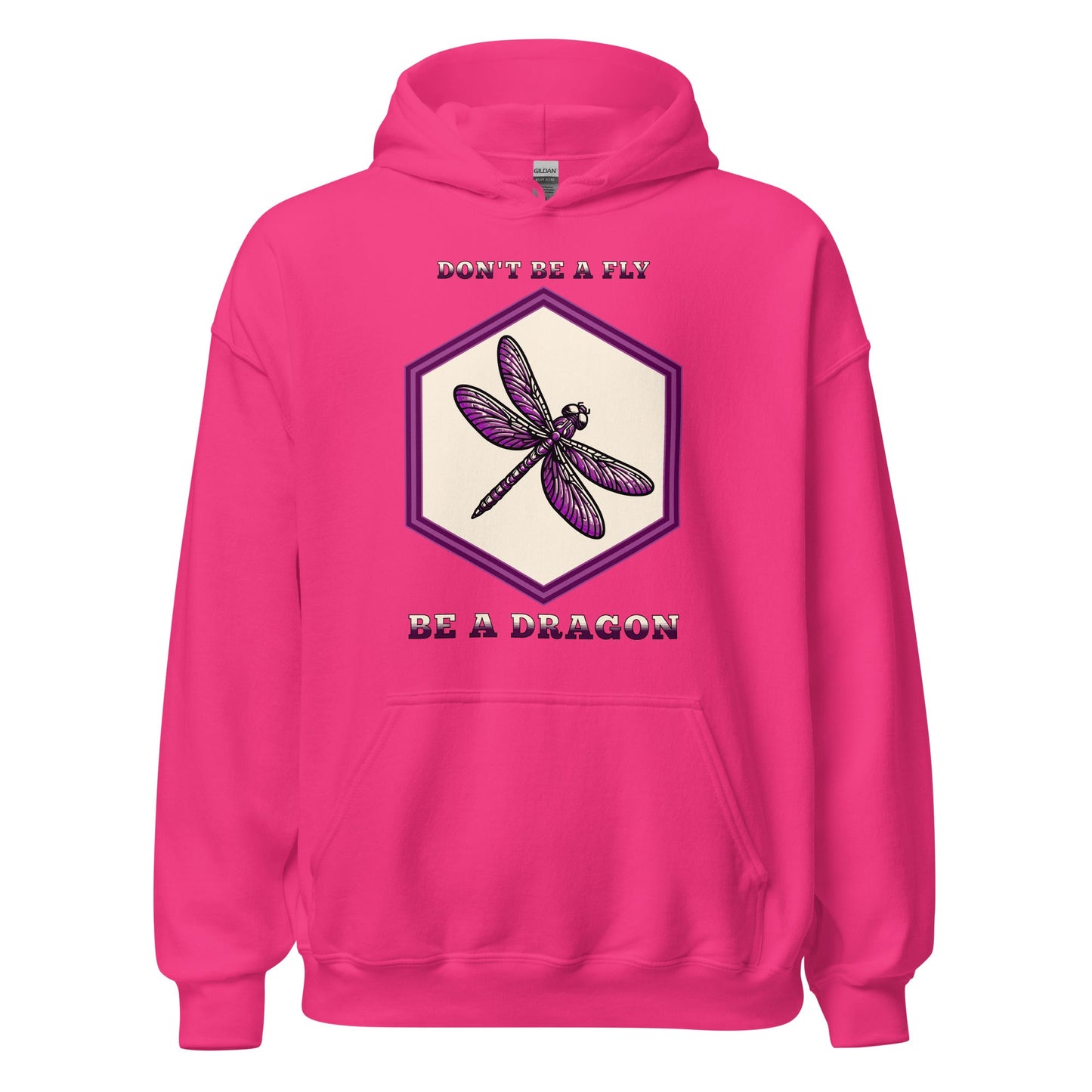 Don't Be A Fly Be A Dragon Women's (Unisex) Hoodie - Hoodies - Discovery Co.