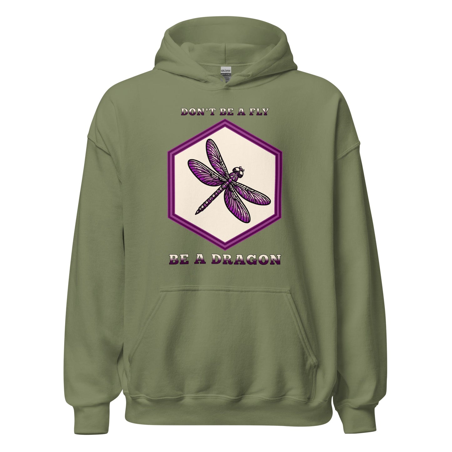 Don't Be A Fly Be A Dragon Women's (Unisex) Hoodie - Hoodies - Discovery Co.
