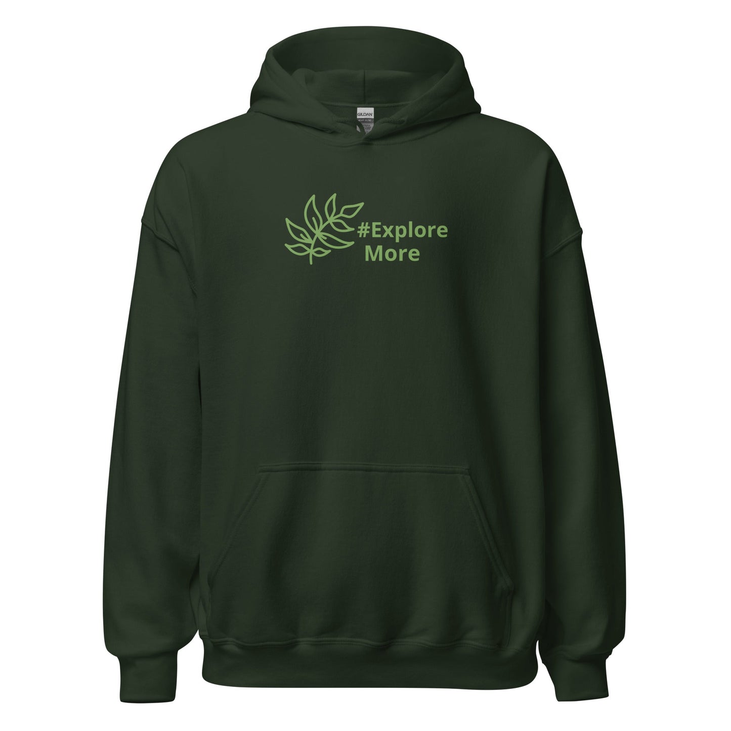 #Explore More With Leaves Women's (Unisex) Hoodie - Hoodies - Discovery Co.
