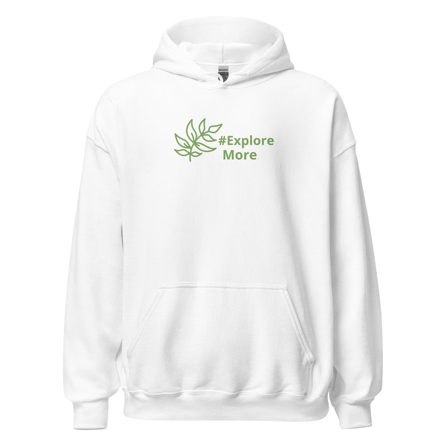 #Explore More With Leaves Women's (Unisex) Hoodie - Hoodies - Discovery Co.