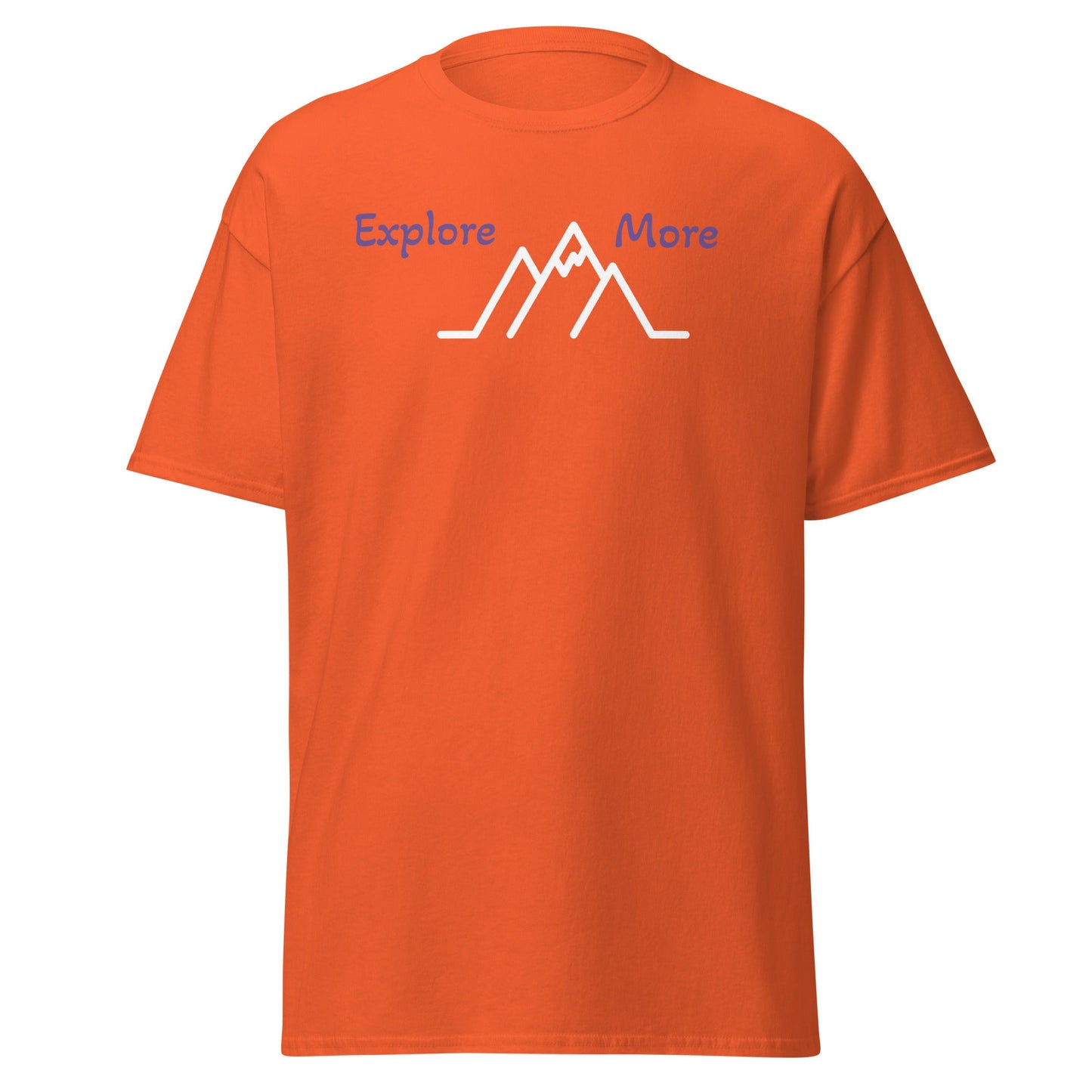 Explore More With Mountains Women's (Unisex) Classic Tee - Women's Shirts - Discovery Co.
