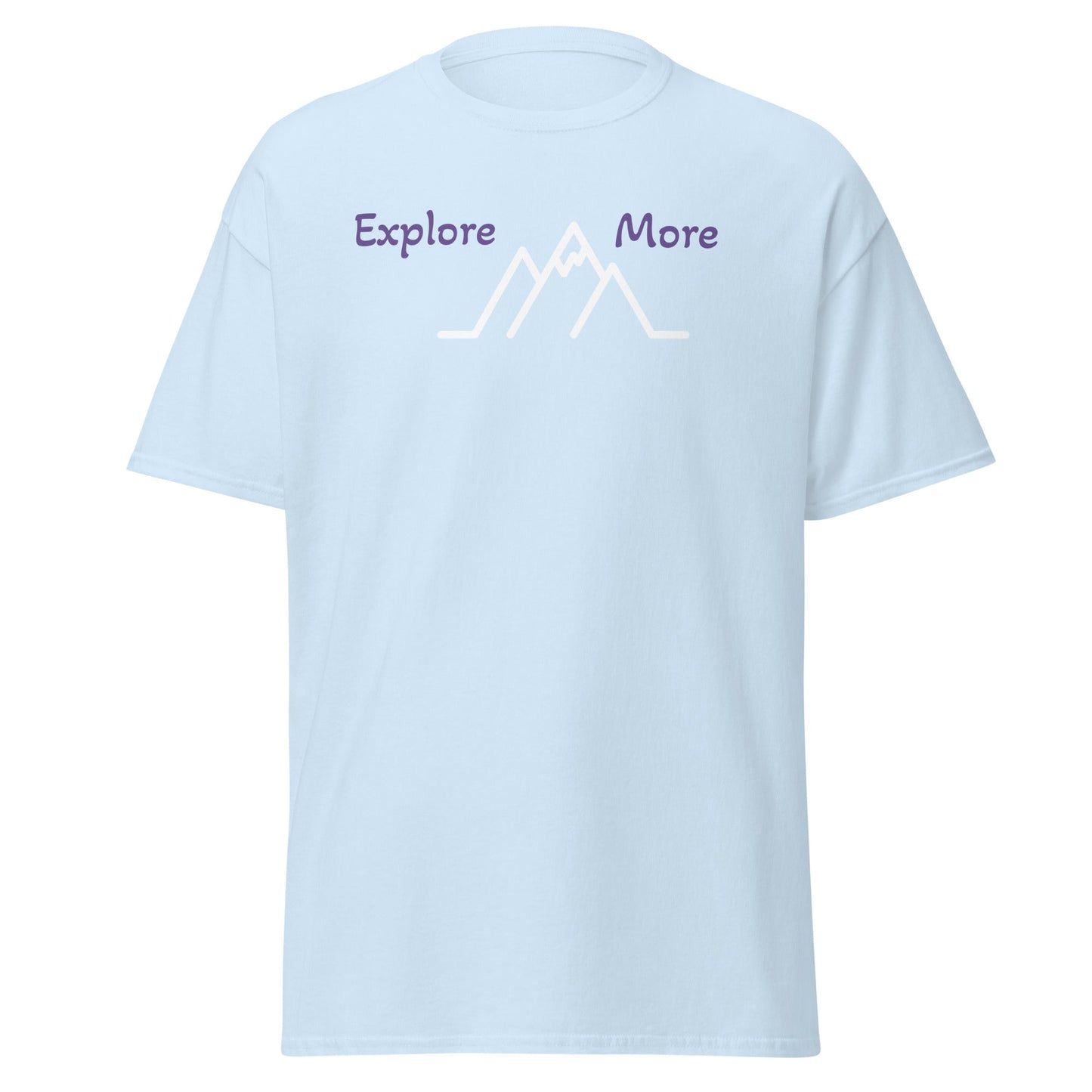 Explore More With Mountains Women's (Unisex) Classic Tee - Women's Shirts - Discovery Co.
