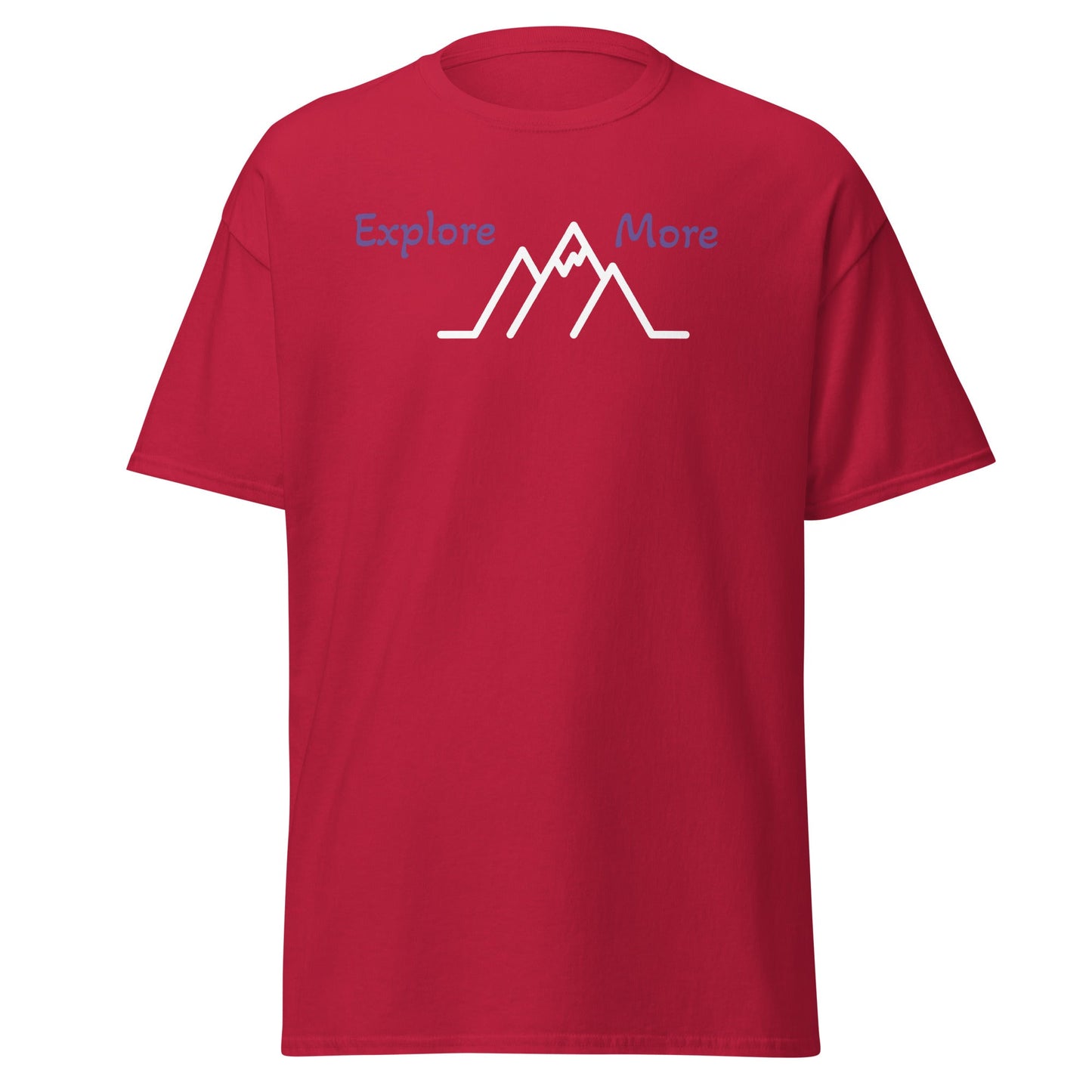 Explore More With Mountains Women's (Unisex) Classic Tee - Women's Shirts - Discovery Co.