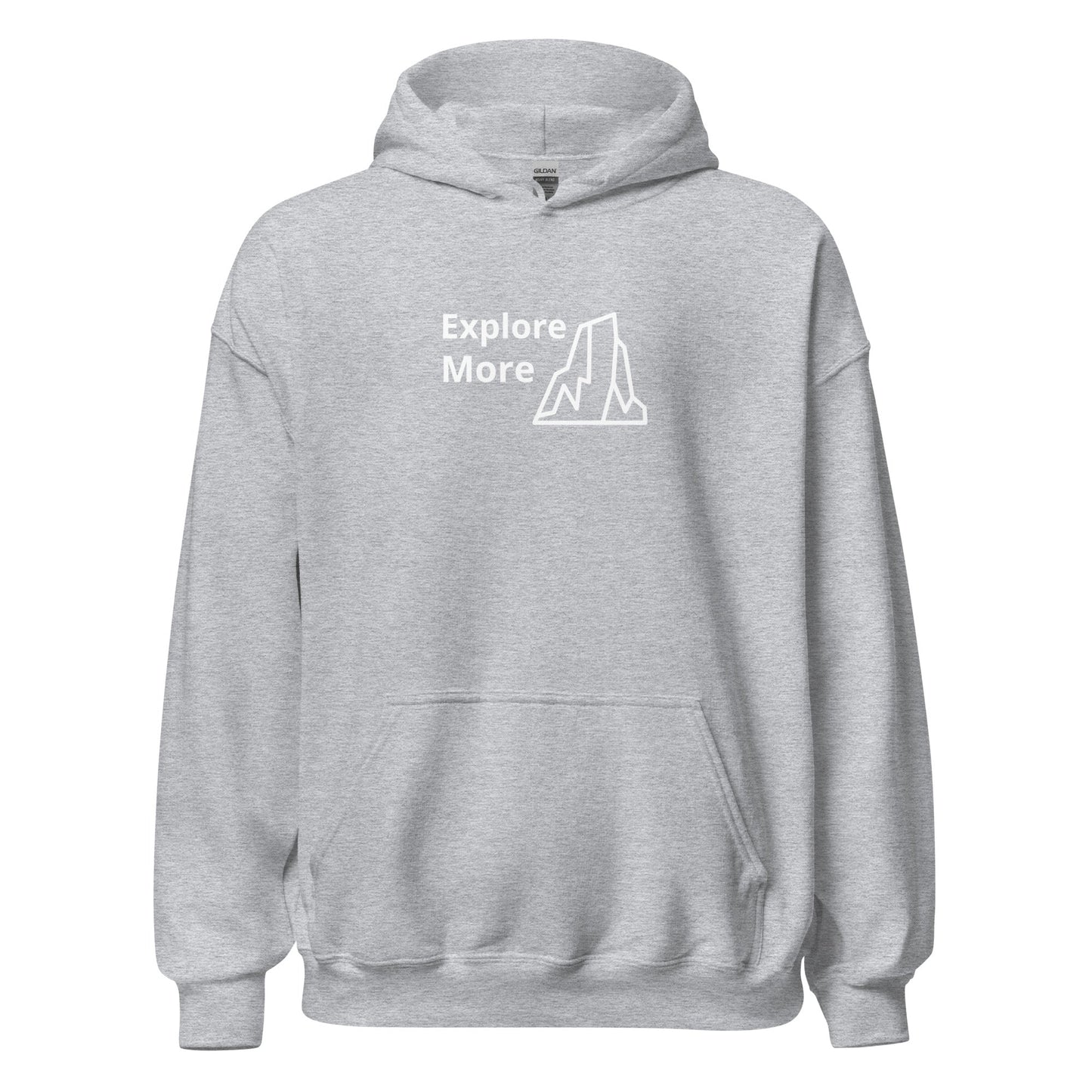 Explore More With Rocks Men's (Unisex) Hoodie - Hoodies - Discovery Co.