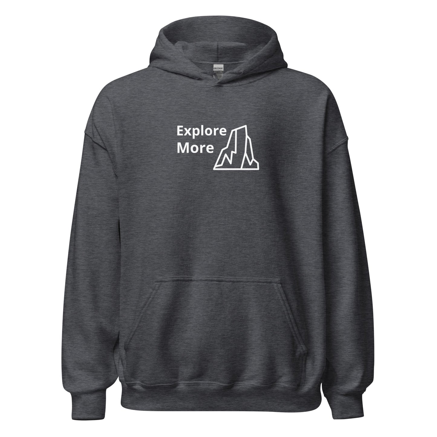 Explore More With Rocks Men's (Unisex) Hoodie - Hoodies - Discovery Co.