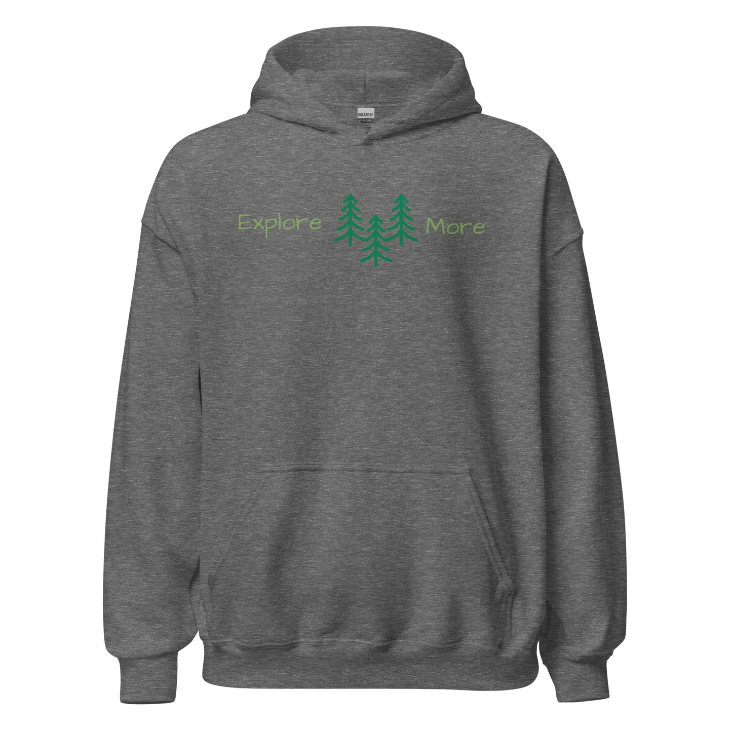 Explore More With Trees Men's (Unisex) Hoodie - Hoodies - Discovery Co.