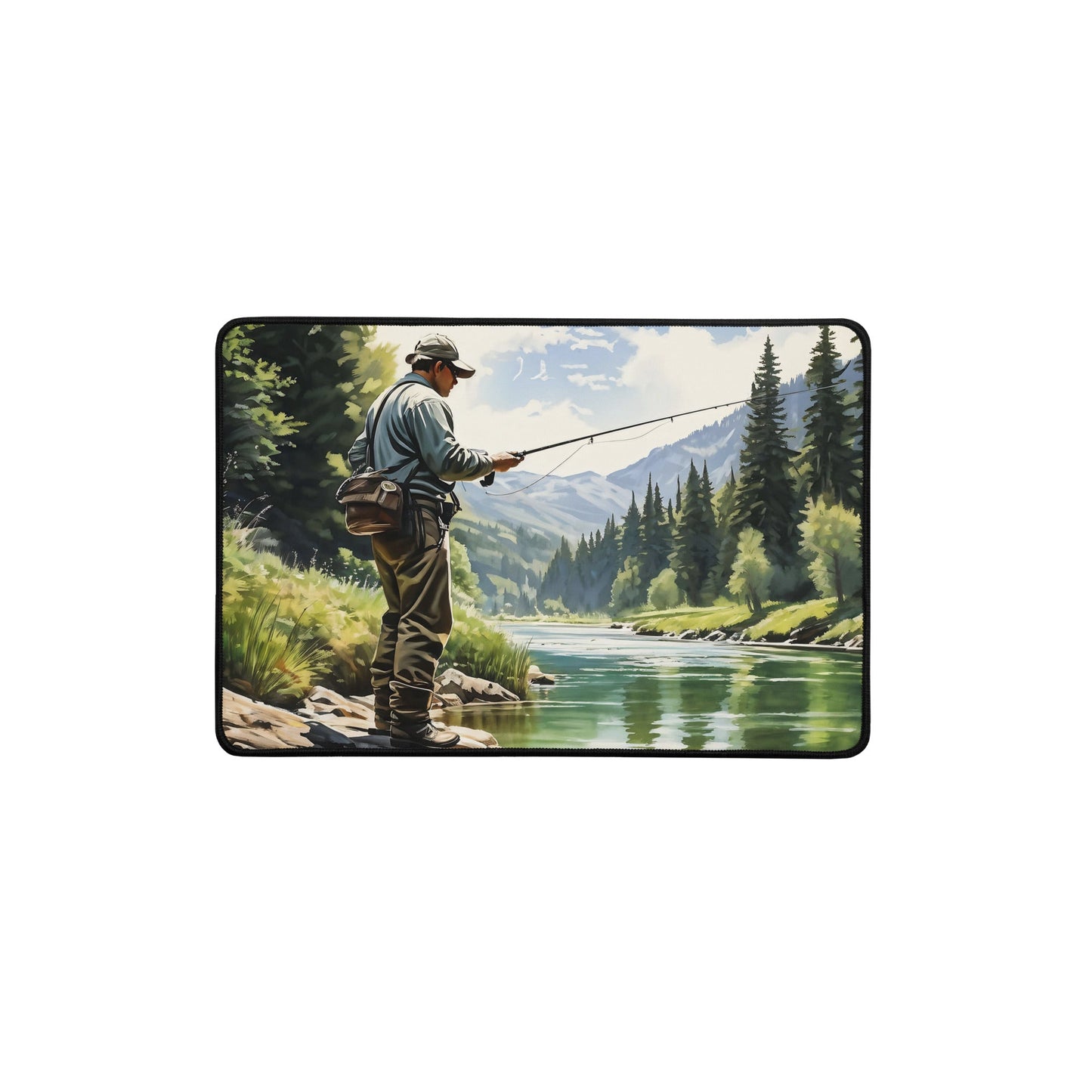 Fisherman Desk Mat - Mouse Pads - Discovery Co.