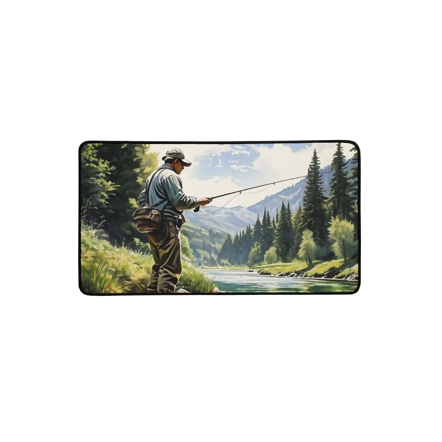 Fisherman Desk Mat - Mouse Pads - Discovery Co.