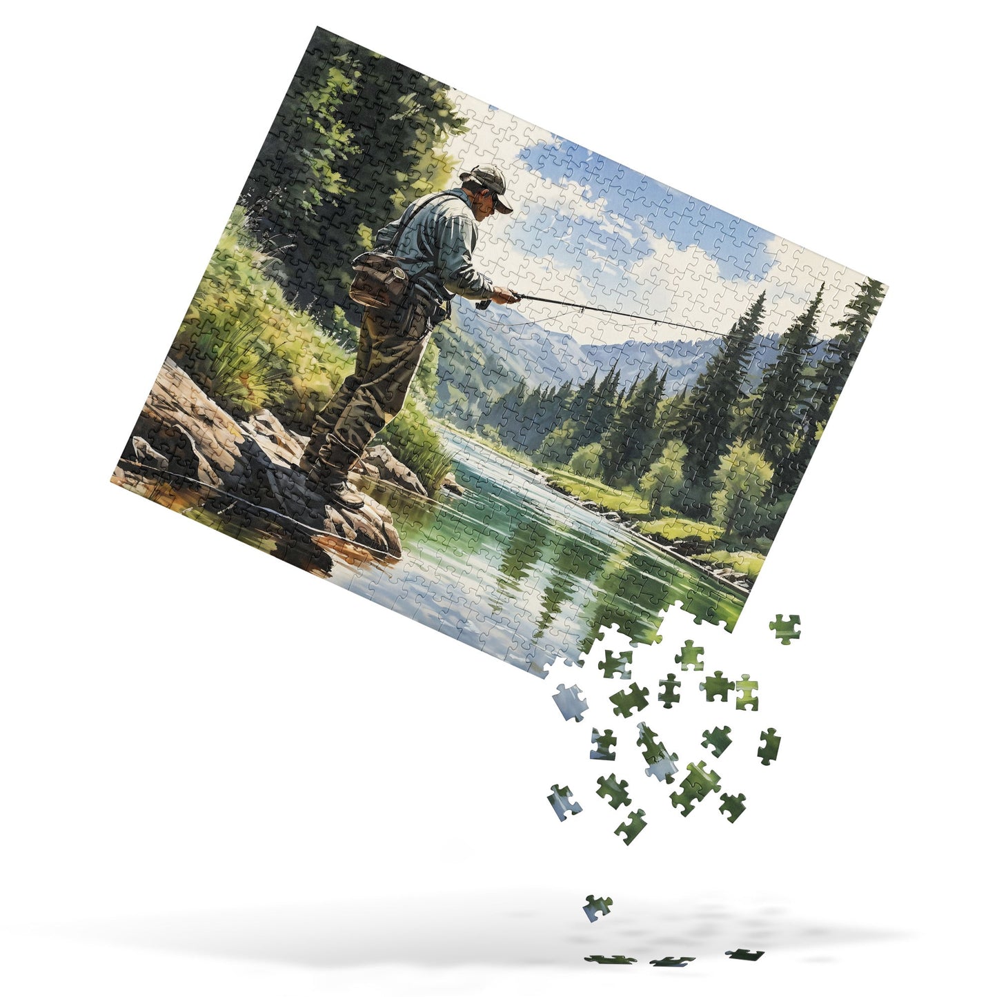 Fisherman Jigsaw Puzzle - Puzzle - Discovery Co.