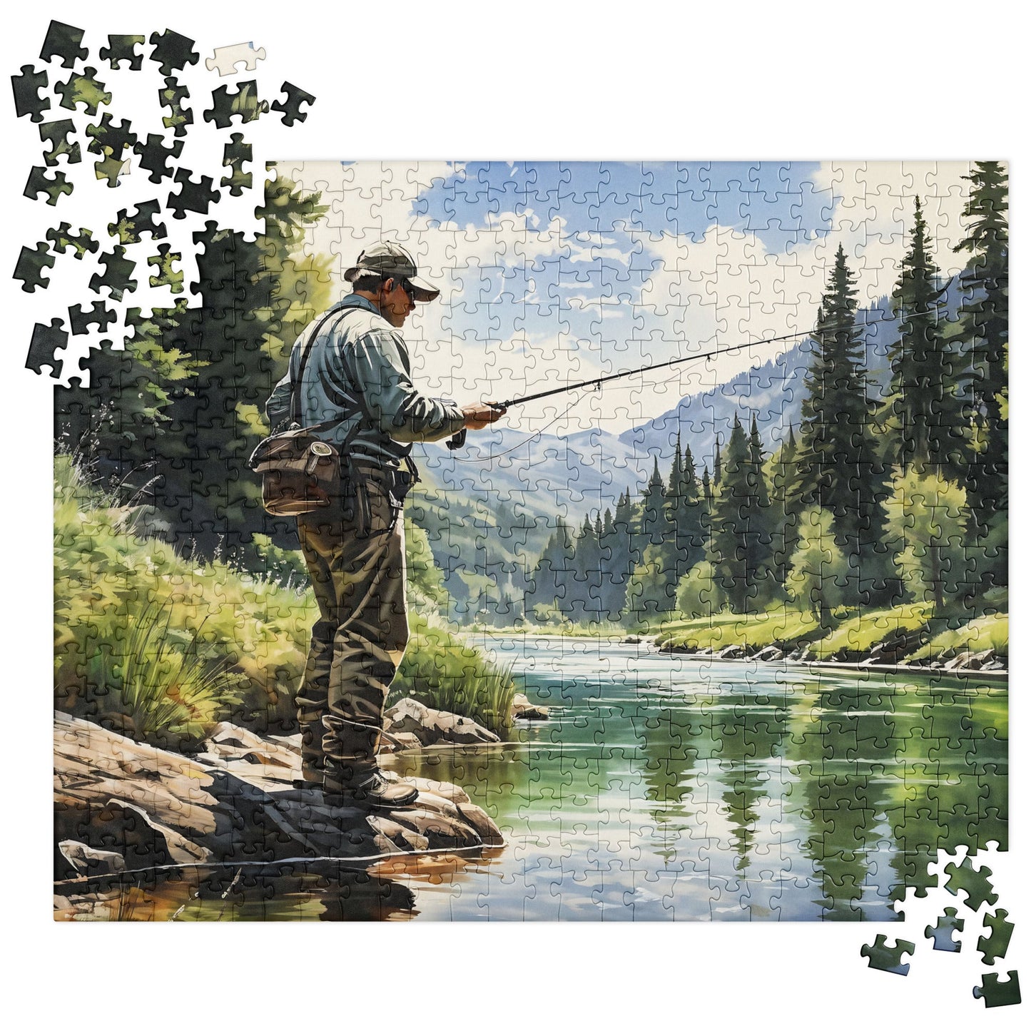 Fisherman Jigsaw Puzzle - Puzzle - Discovery Co.
