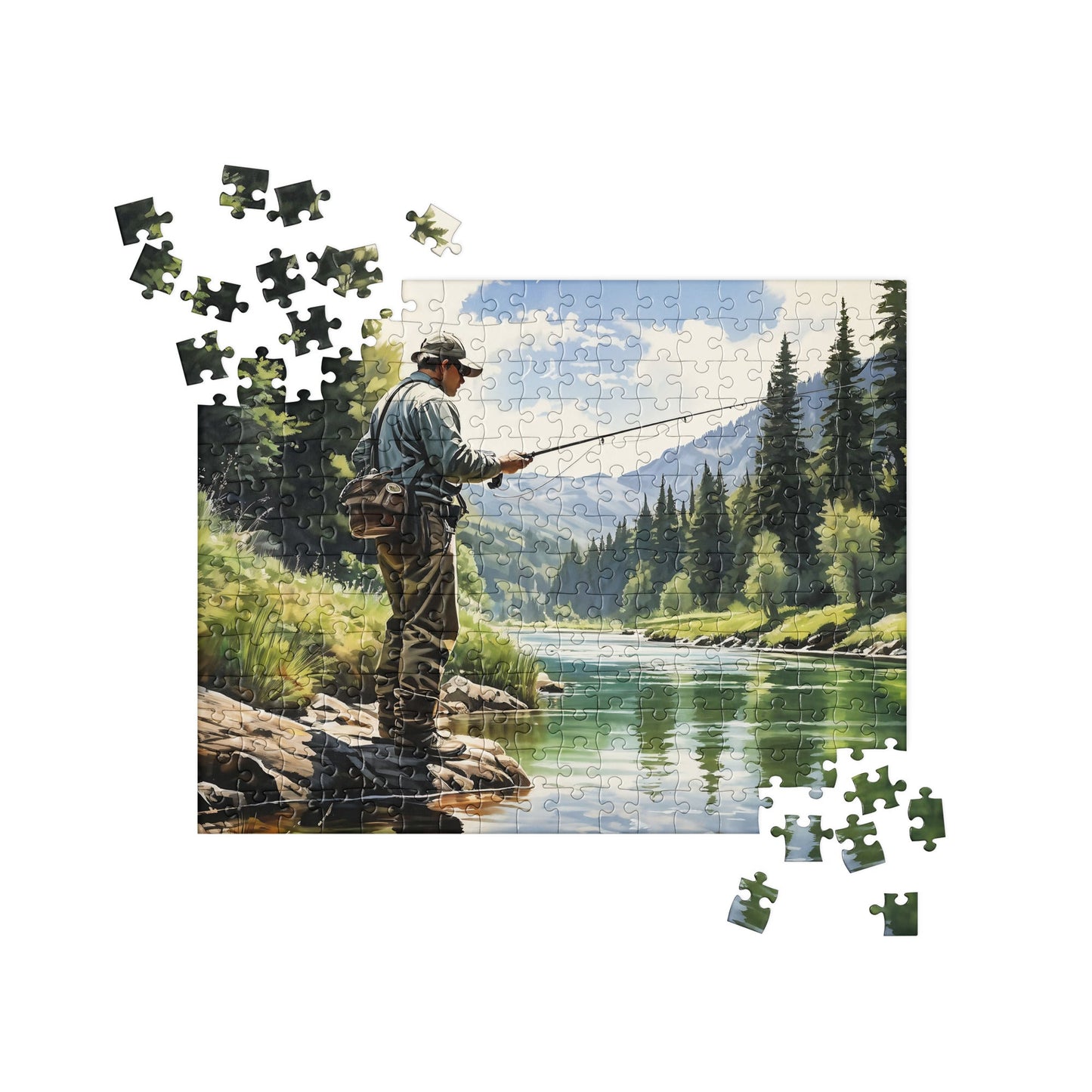 Fisherman Jigsaw Puzzle - Puzzle - Discovery Co.