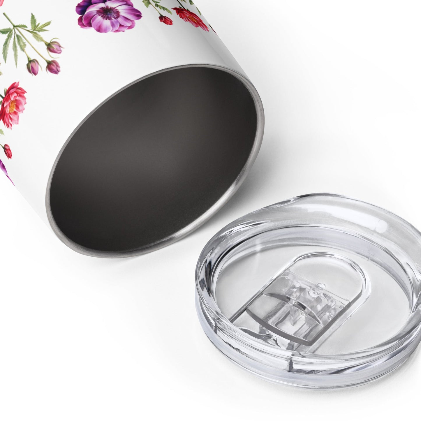 Flower Garden Stainless Steel Wine Tumbler - Tumblers - Discovery Co.